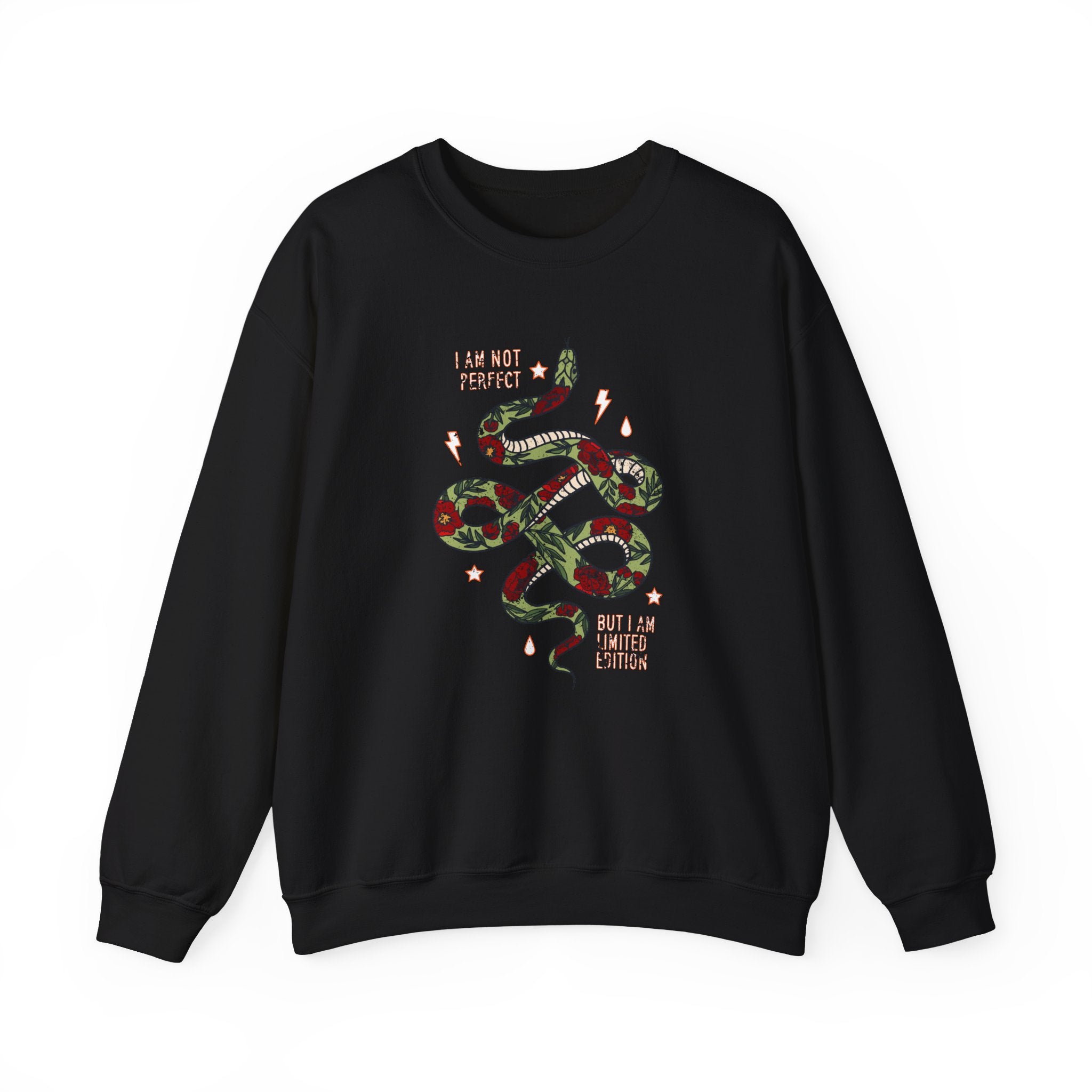 I Am Not Perfect but I Am Limited Edition Snake | Crewneck Sweatshirt