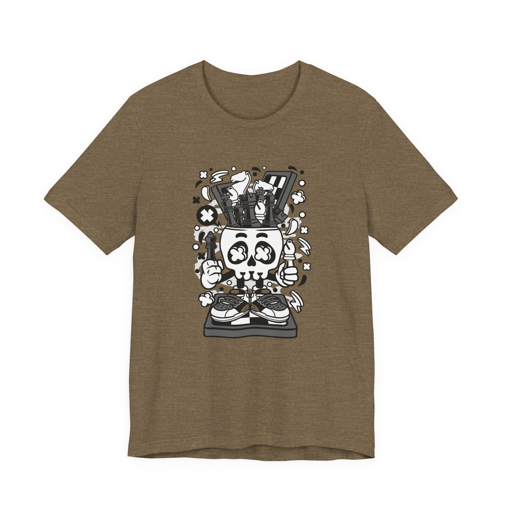 Chess Skull Head | Tee