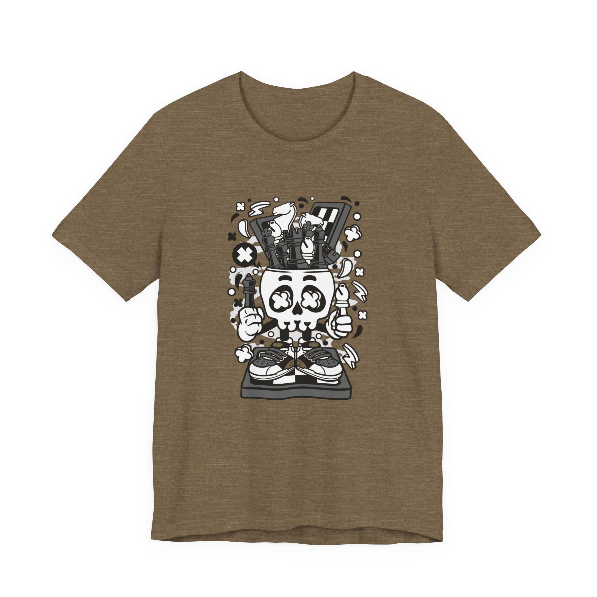 Chess Skull Head | Tee