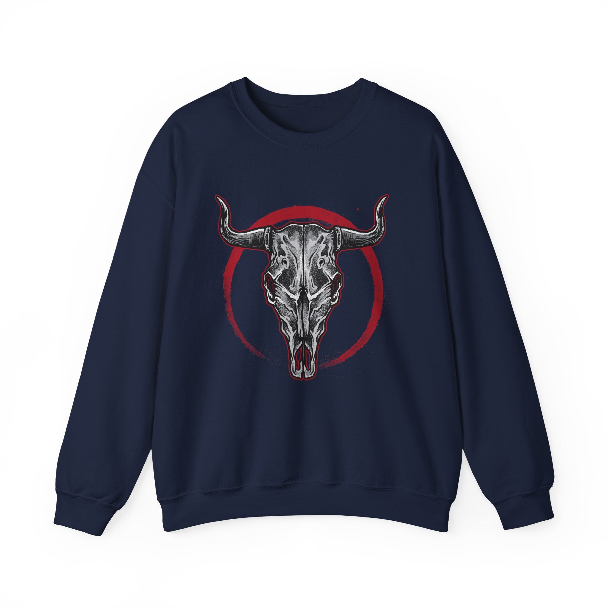 Bull Skull | Crewneck Sweatshirt
