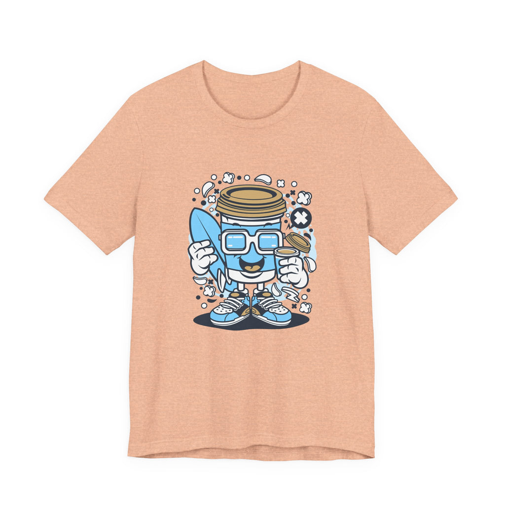 Coffee Cup Surfer | Tee