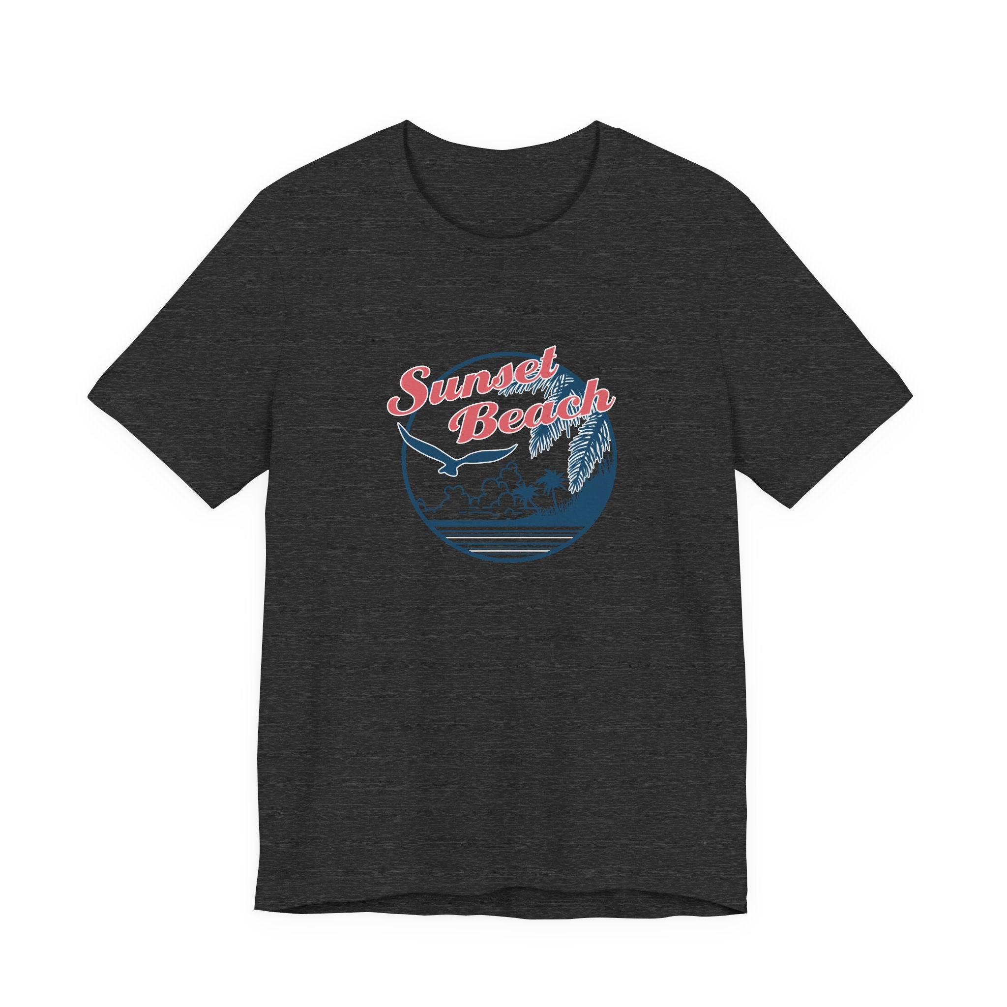 Sunset Beach, Birds and Ocean | Tee