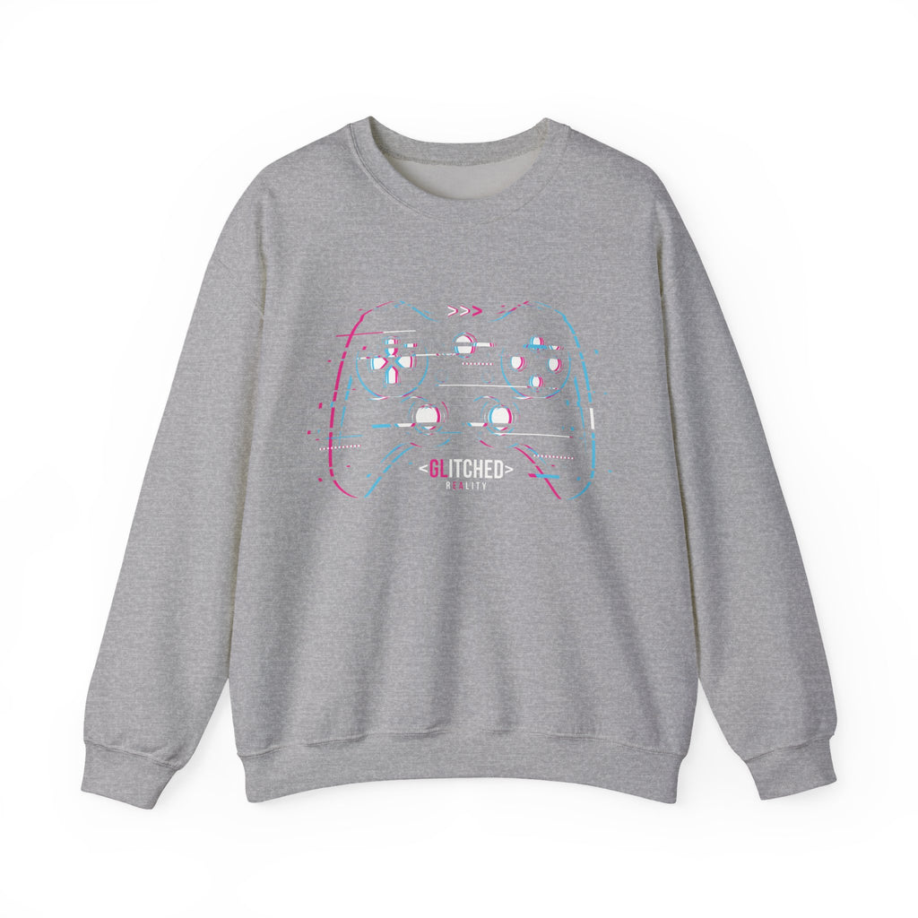 Glitched Gaming Controller | Crewneck Sweatshirt