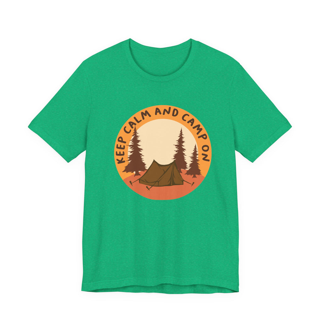 Keep Calm and Camp On | Tee