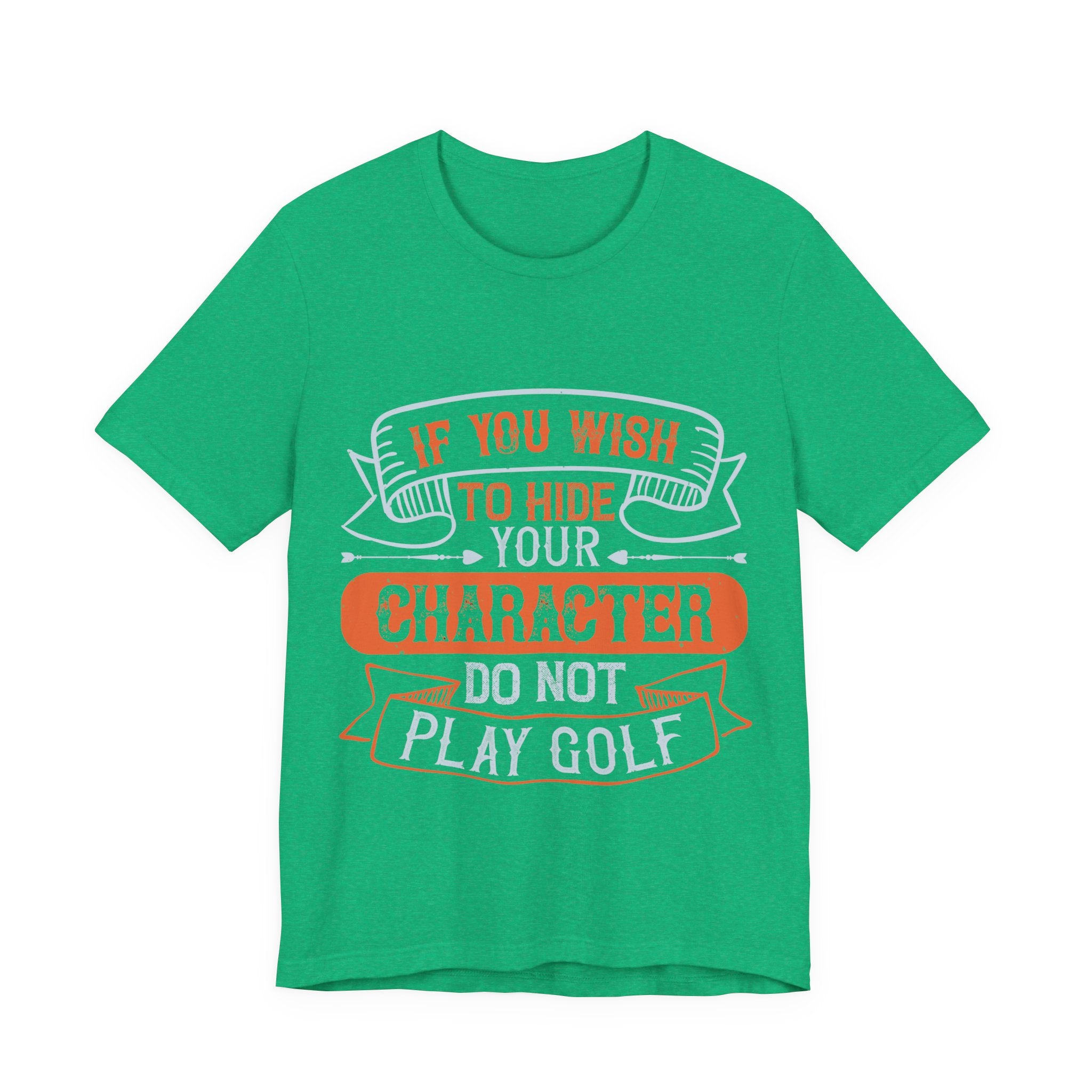 If You Wish to Hide Your Character, Do Not Play Golf | Tee