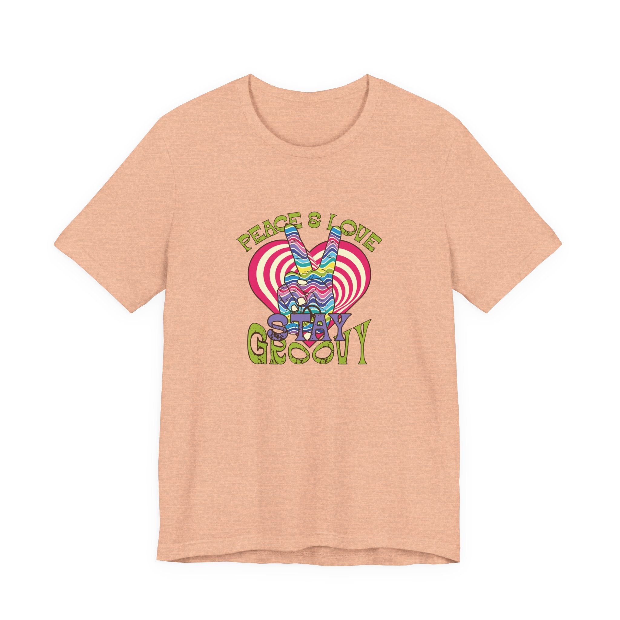 Peace and Love, Stay Groovy | Tee