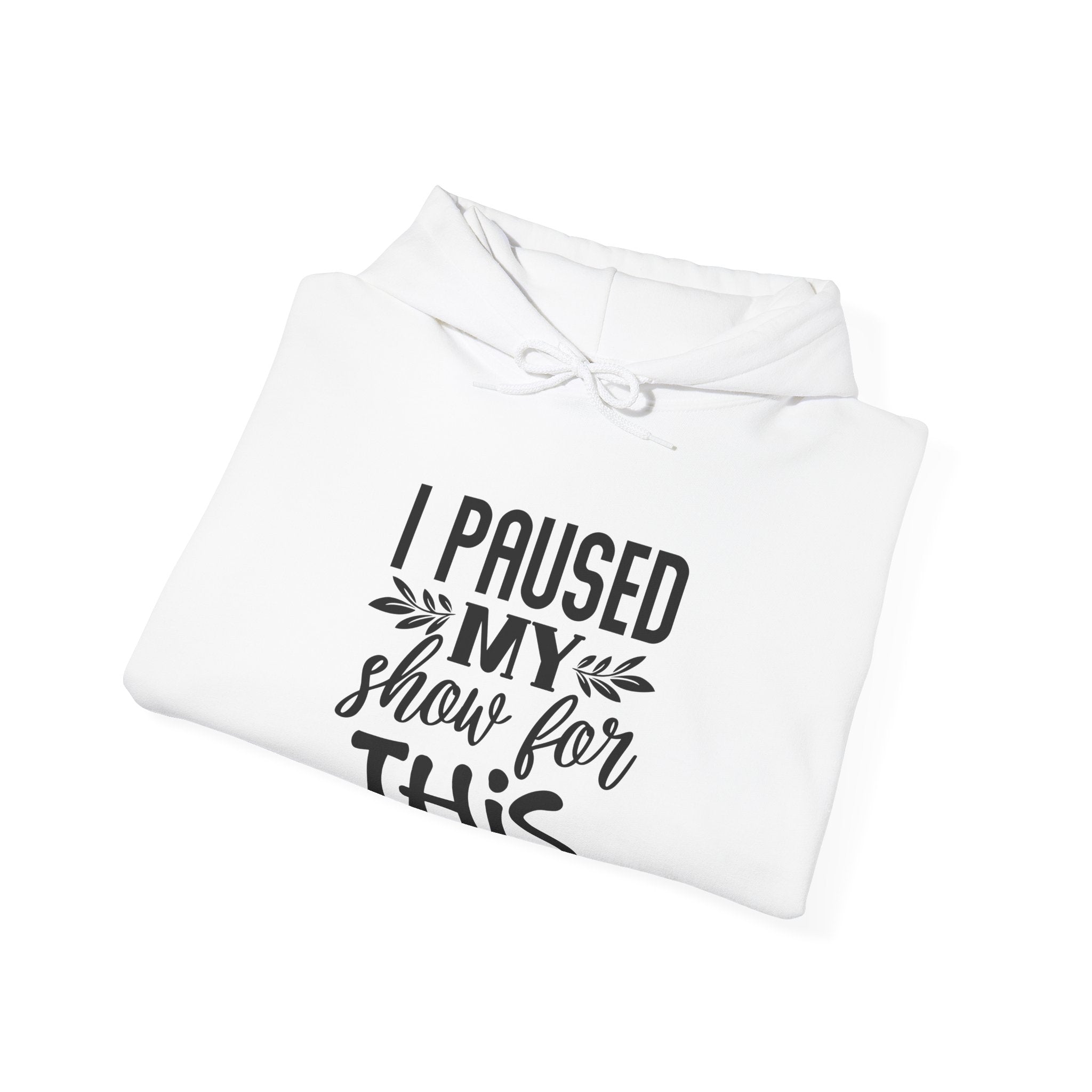 I Paused My Show for This | Hoodie