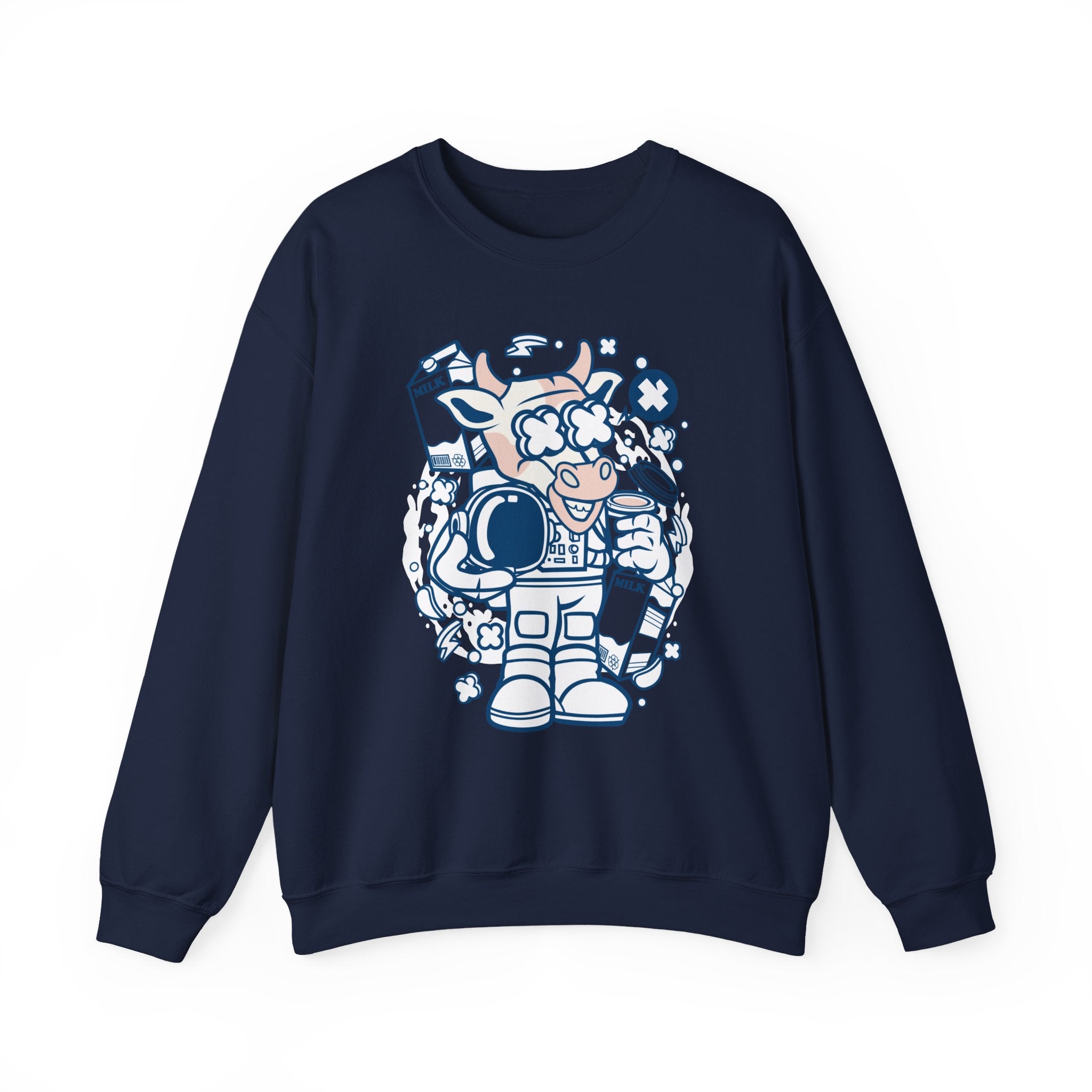 Cow Astronaut | Crewneck Sweatshirt