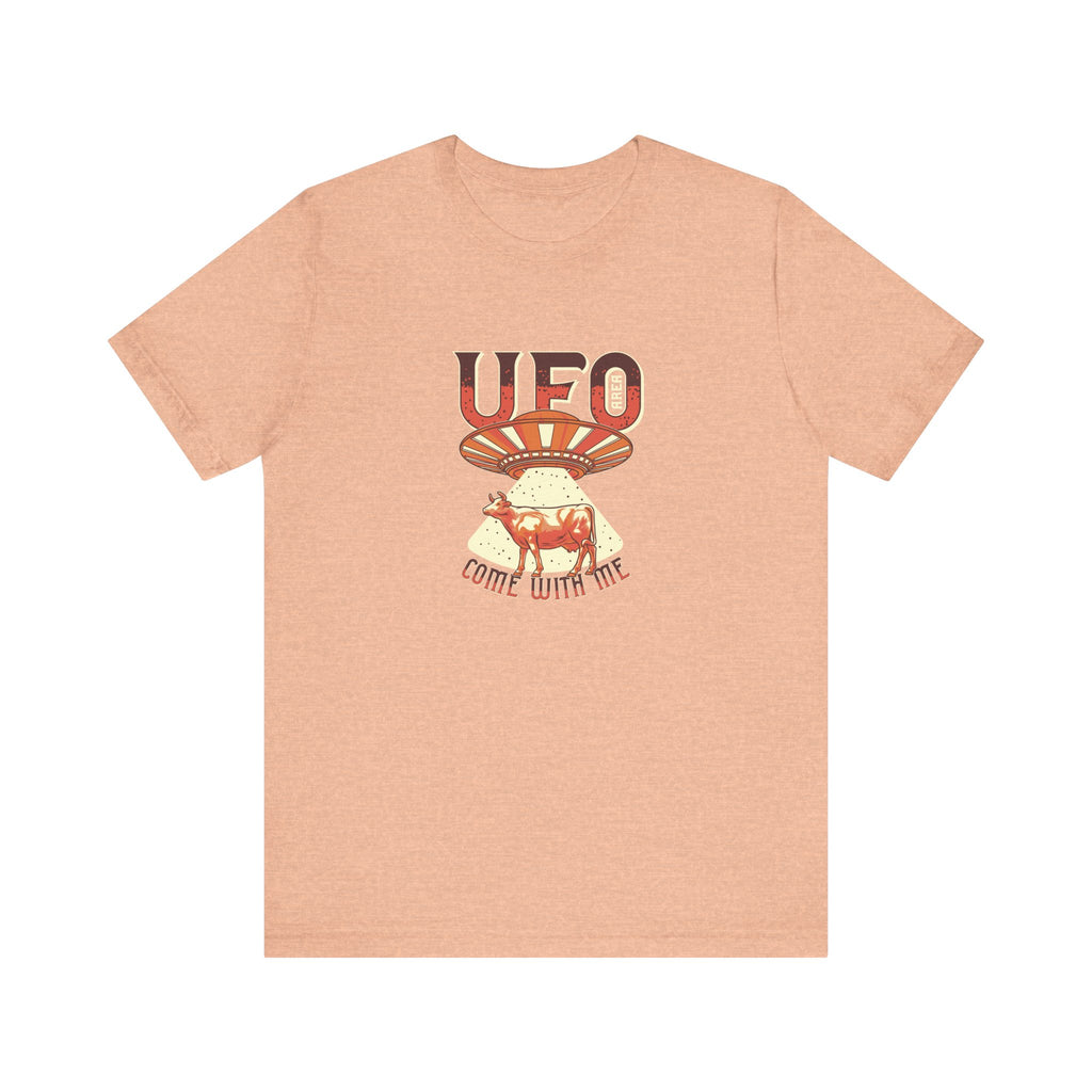UFO Come With Me Cow | Tee