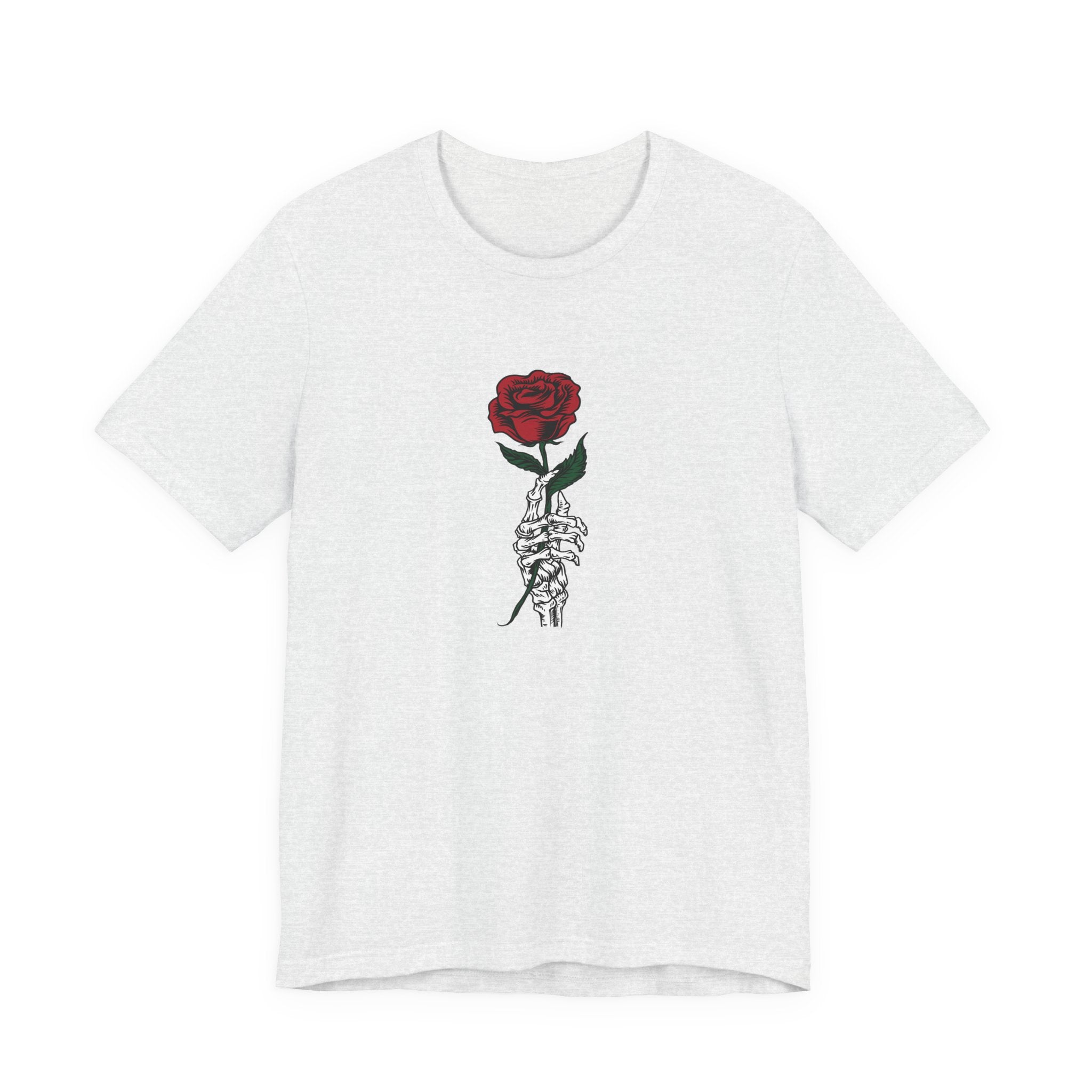 Rose in Skeleton Hand | Tee