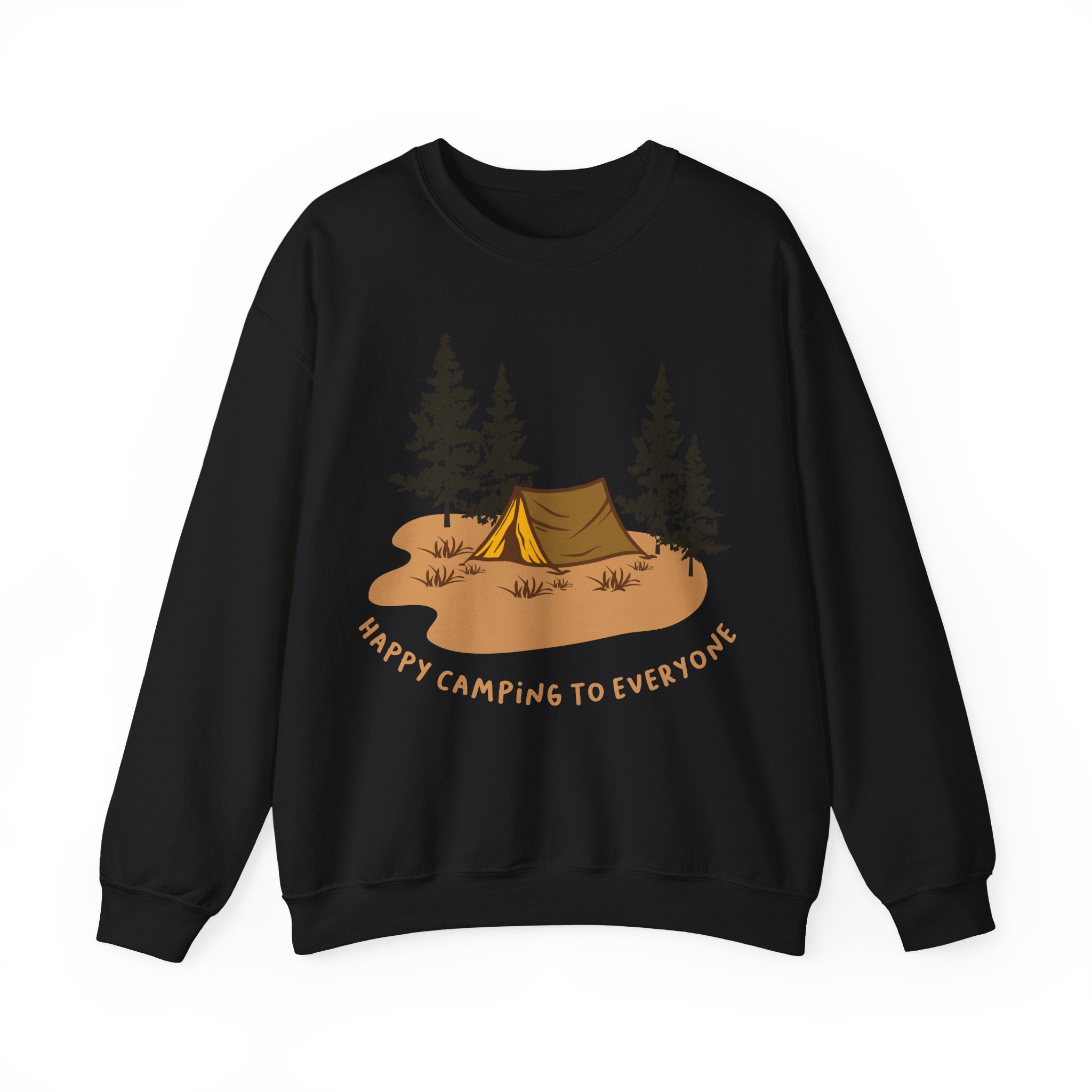Happy Camping to Everyone | Crewneck Sweatshirt