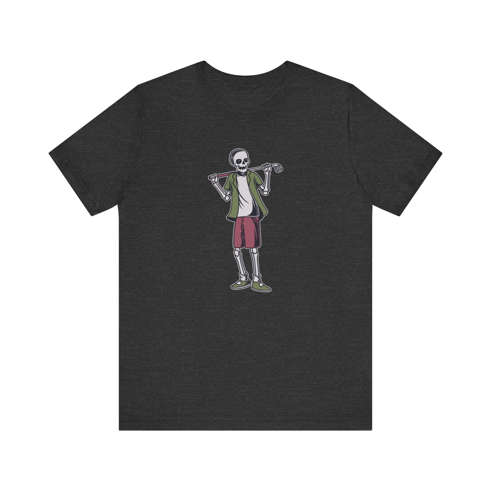 Standing Skeleton Golfer | Tee