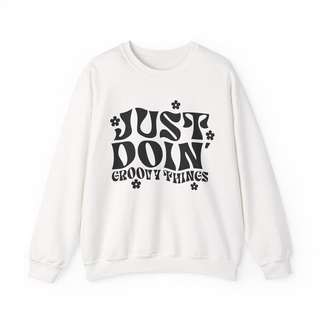Just Doing Groovy Things | Crewneck Sweatshirt