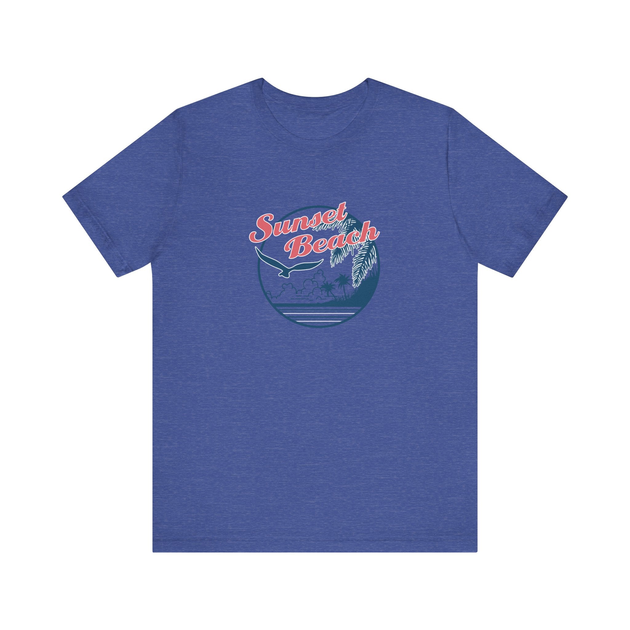 Sunset Beach, Birds and Ocean | Tee