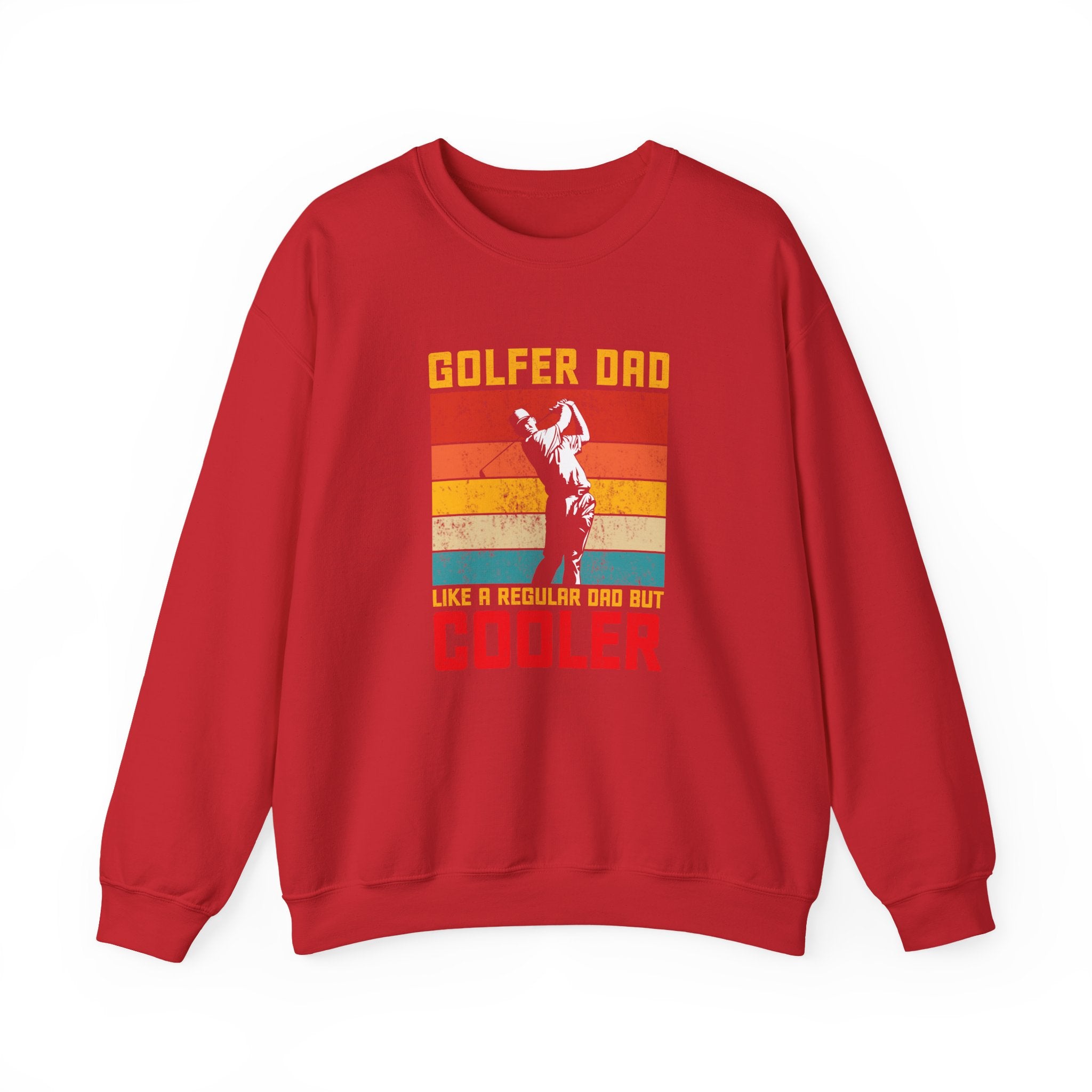 Golfer Dad, Like a Regular Dad but Cooler | Crewneck Sweatshirt