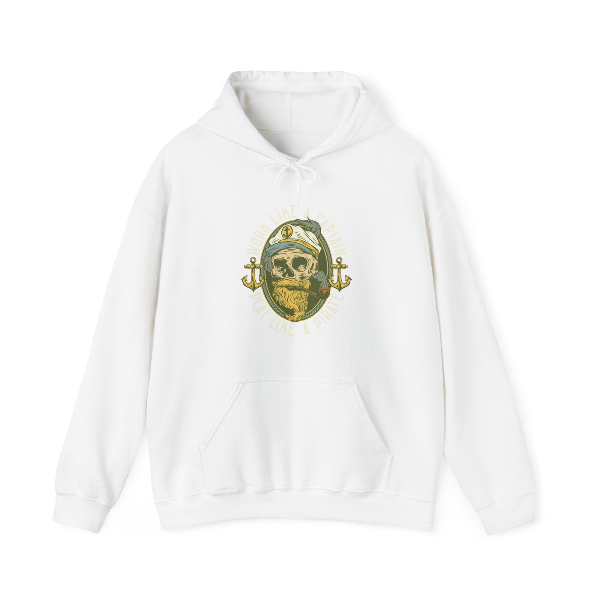 Work Like a Captain, Play Like a Pirate | Hoodie