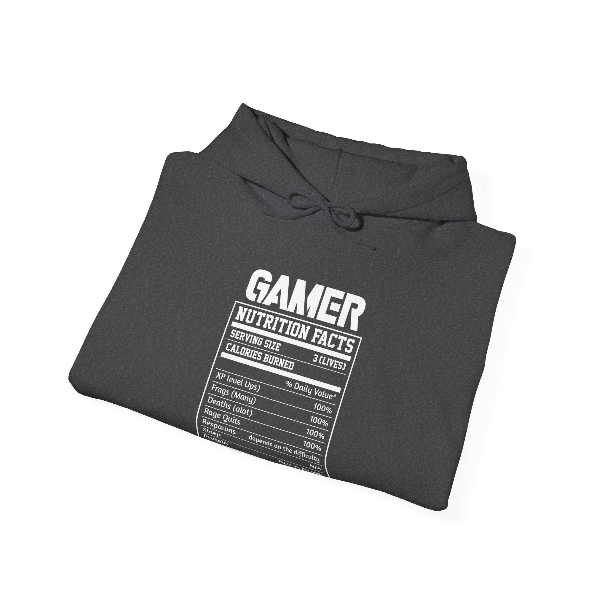 Gamer Nutrition Facts | Hoodie
