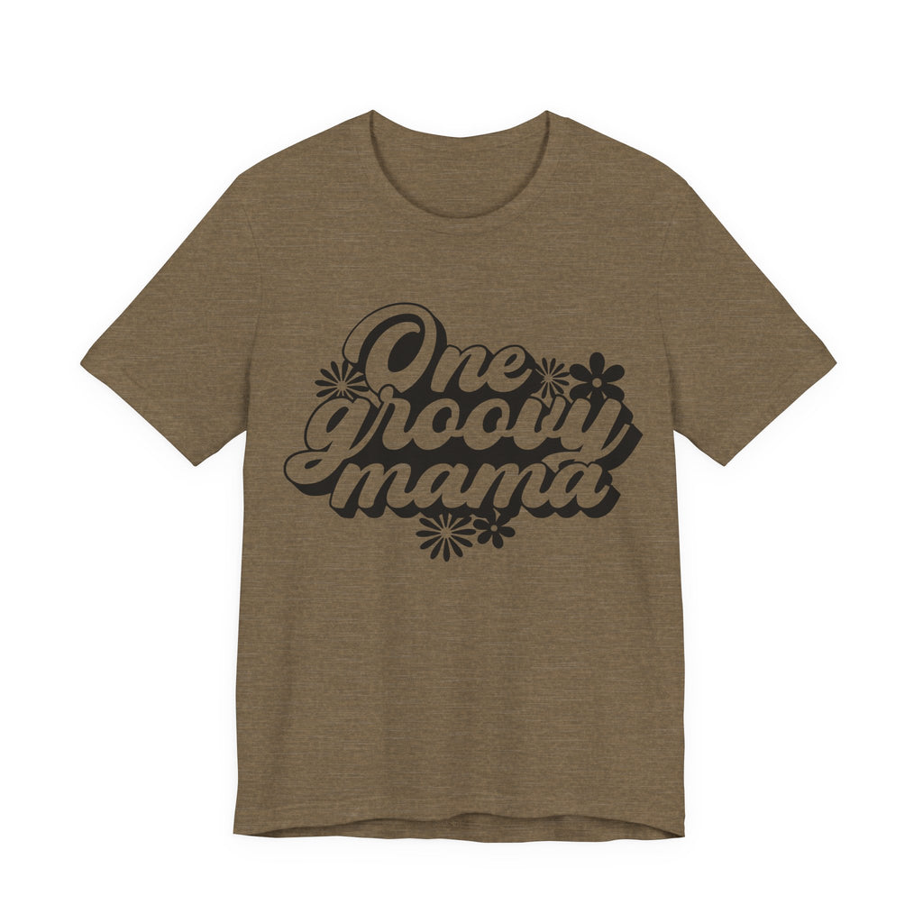 One Groovy Mama Flowers | Tee