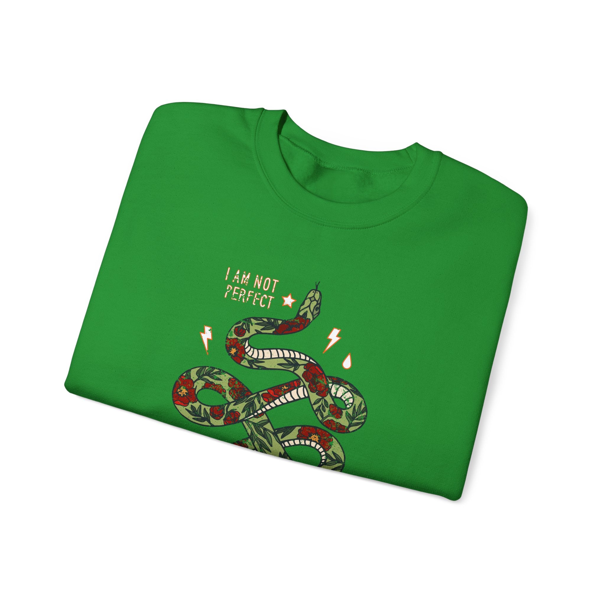 I Am Not Perfect but I Am Limited Edition Snake | Crewneck Sweatshirt