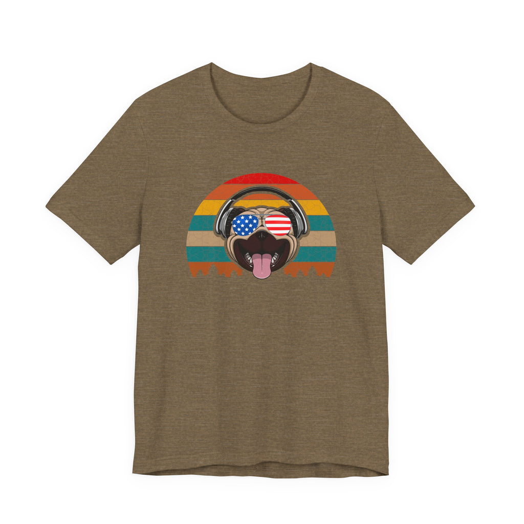 Happy American Pug | Tee