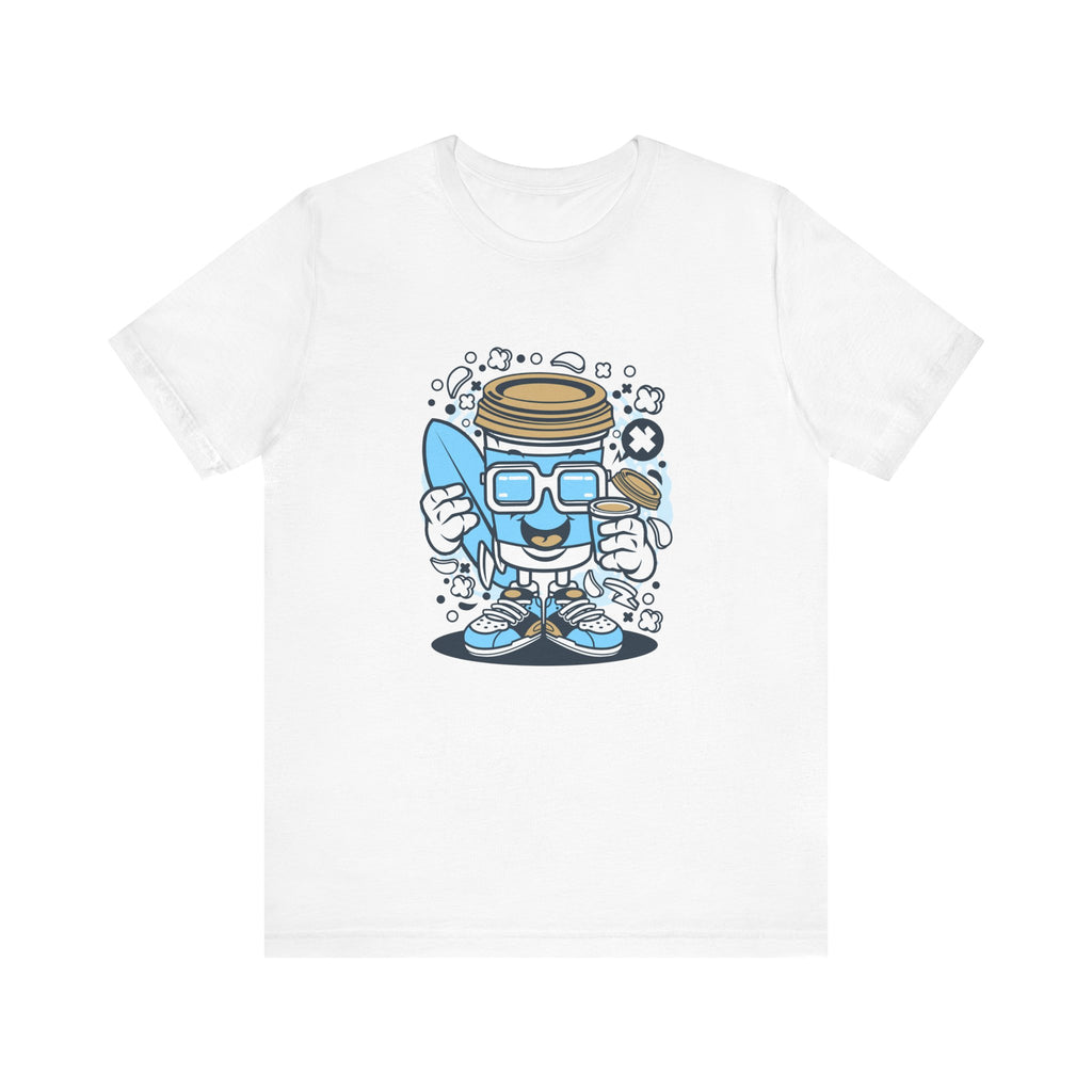 Coffee Cup Surfer | Tee