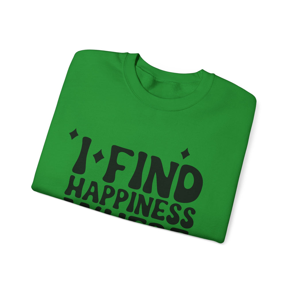 I Find Happiness Where the Sun Shines | Crewneck Sweatshirt