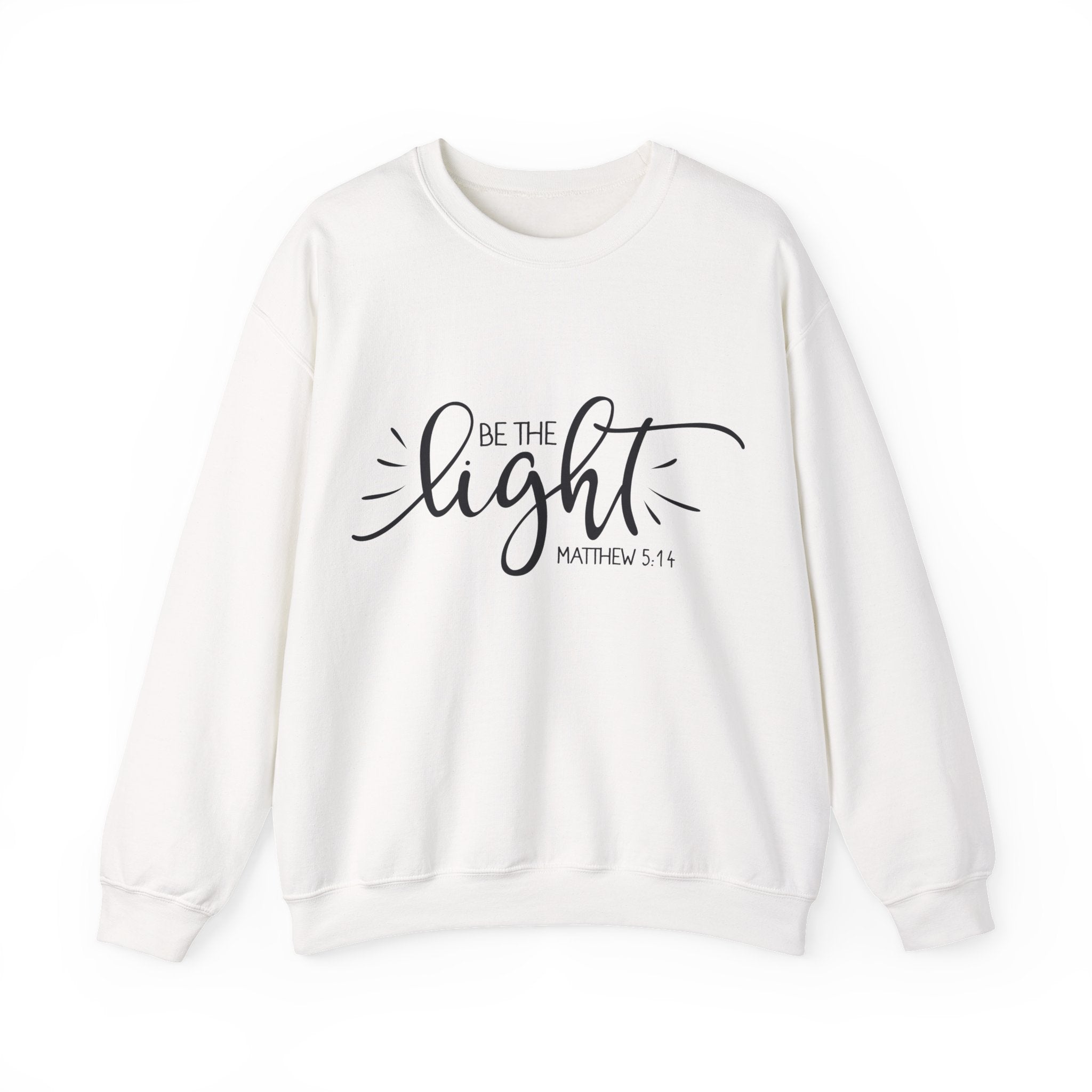 Be the Light - Matthew 5:14 | Crewneck Sweatshirt