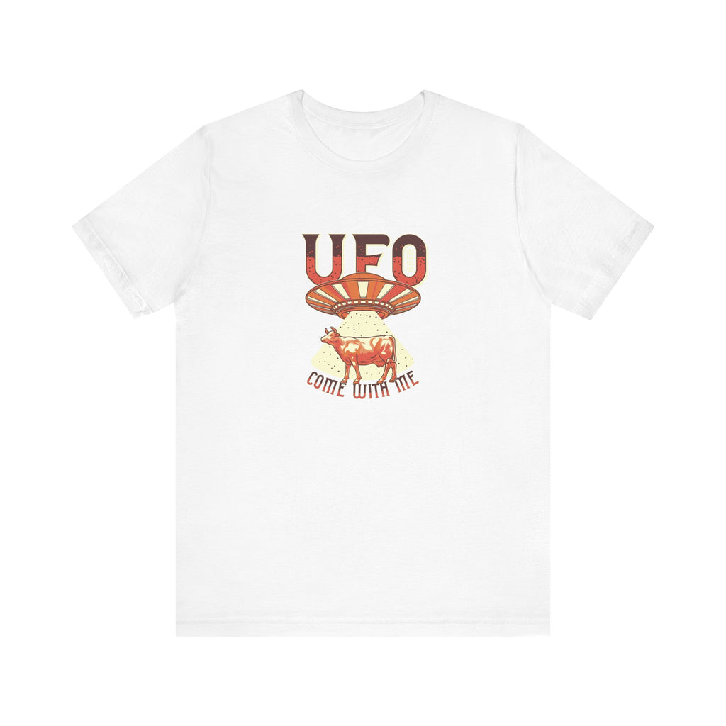 UFO Come With Me Cow | Tee