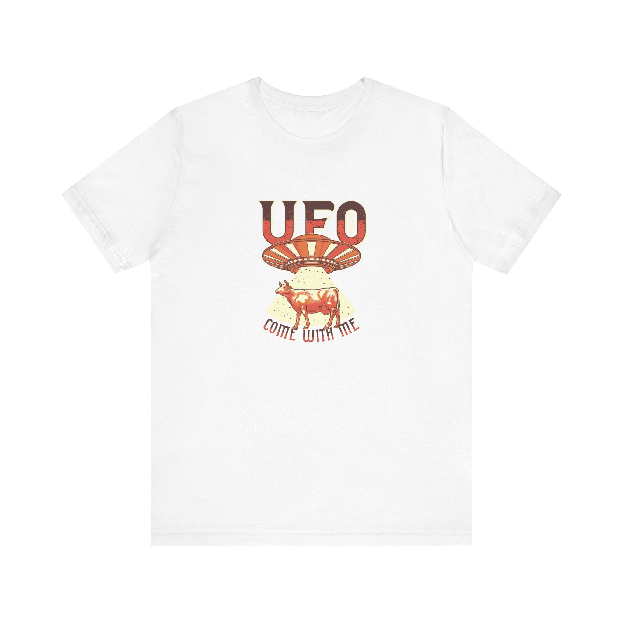 UFO Come With Me Cow | Tee