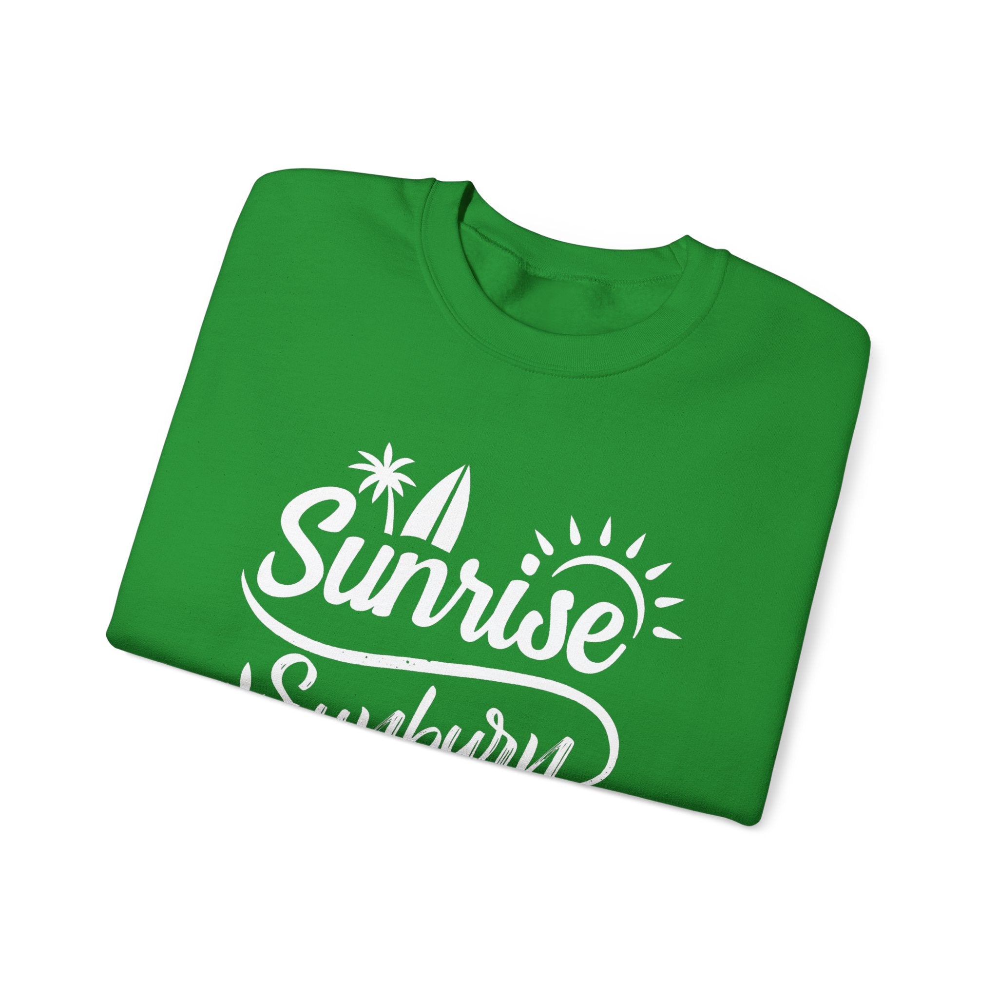 Sunrise, Sunburn, Sun, Repeat | Crewneck Sweatshirt