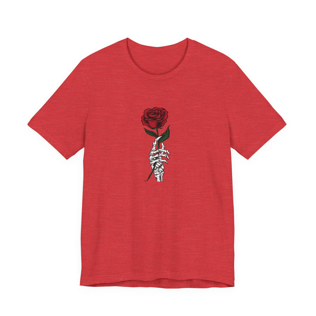 Rose in Skeleton Hand | Tee