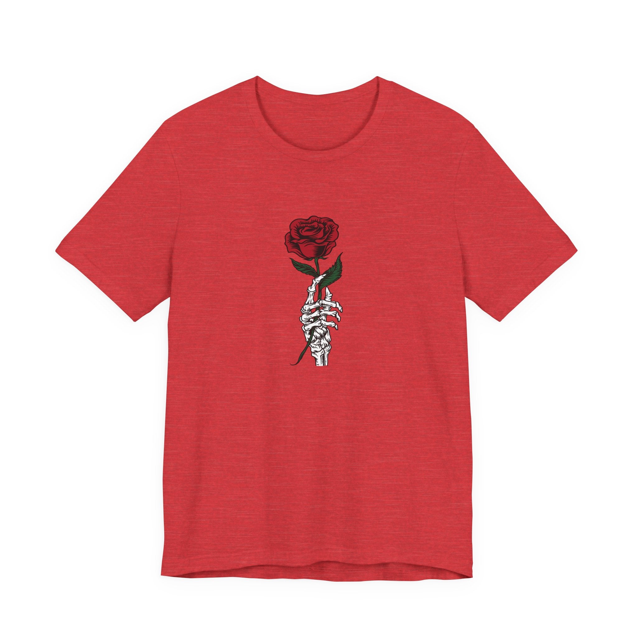 Rose in Skeleton Hand | Tee