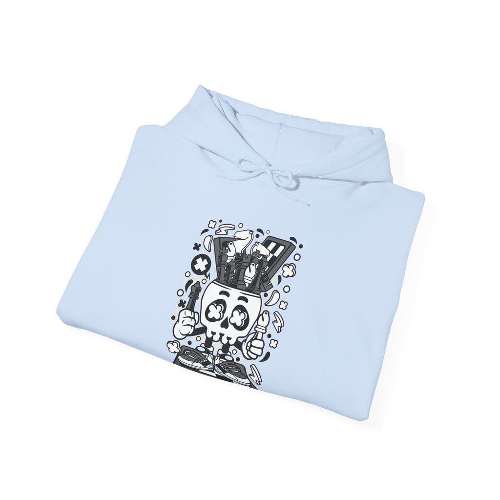 Chess Skull Head | Hoodie