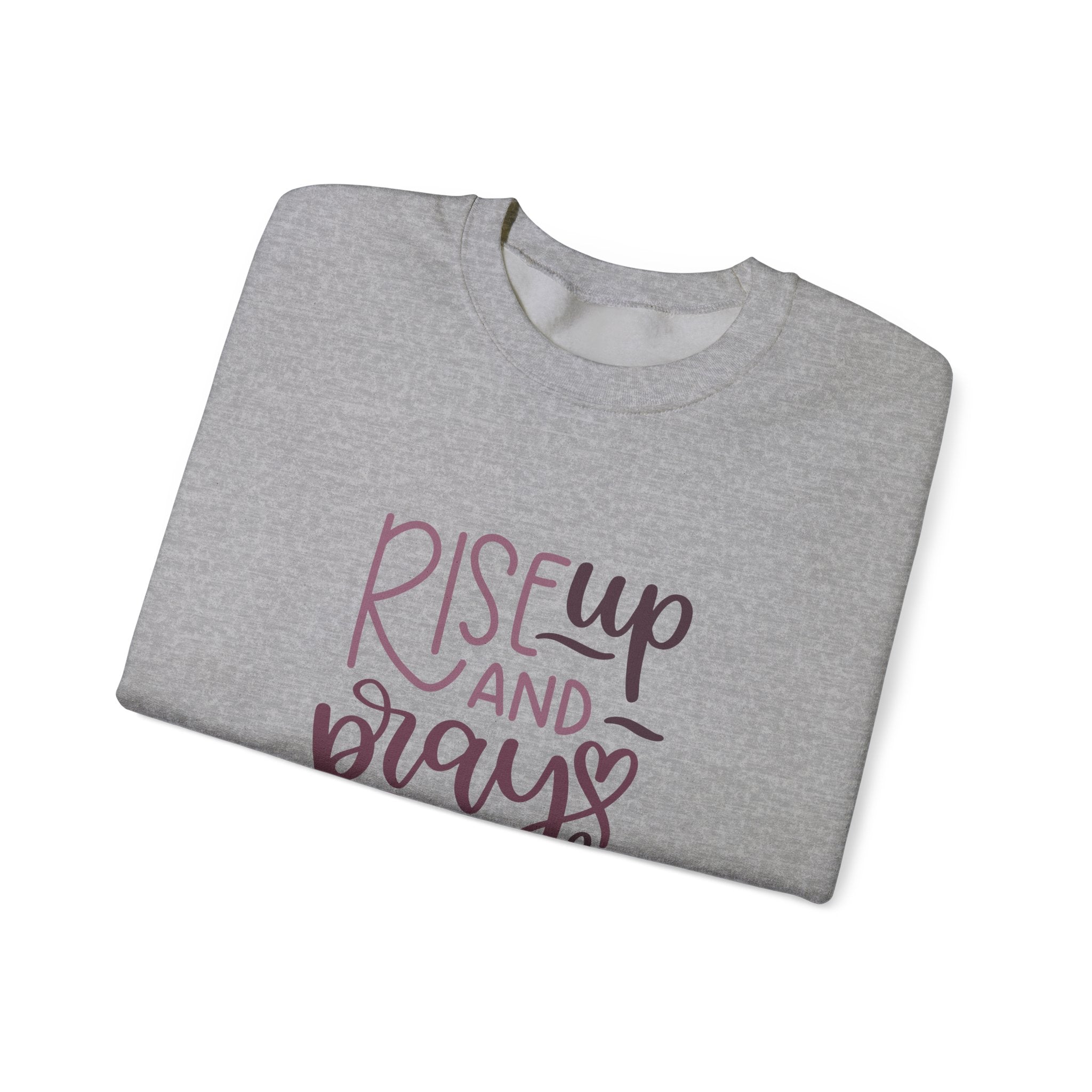 Rise Up and Pray, Luke 22:46 | Crewneck Sweatshirt
