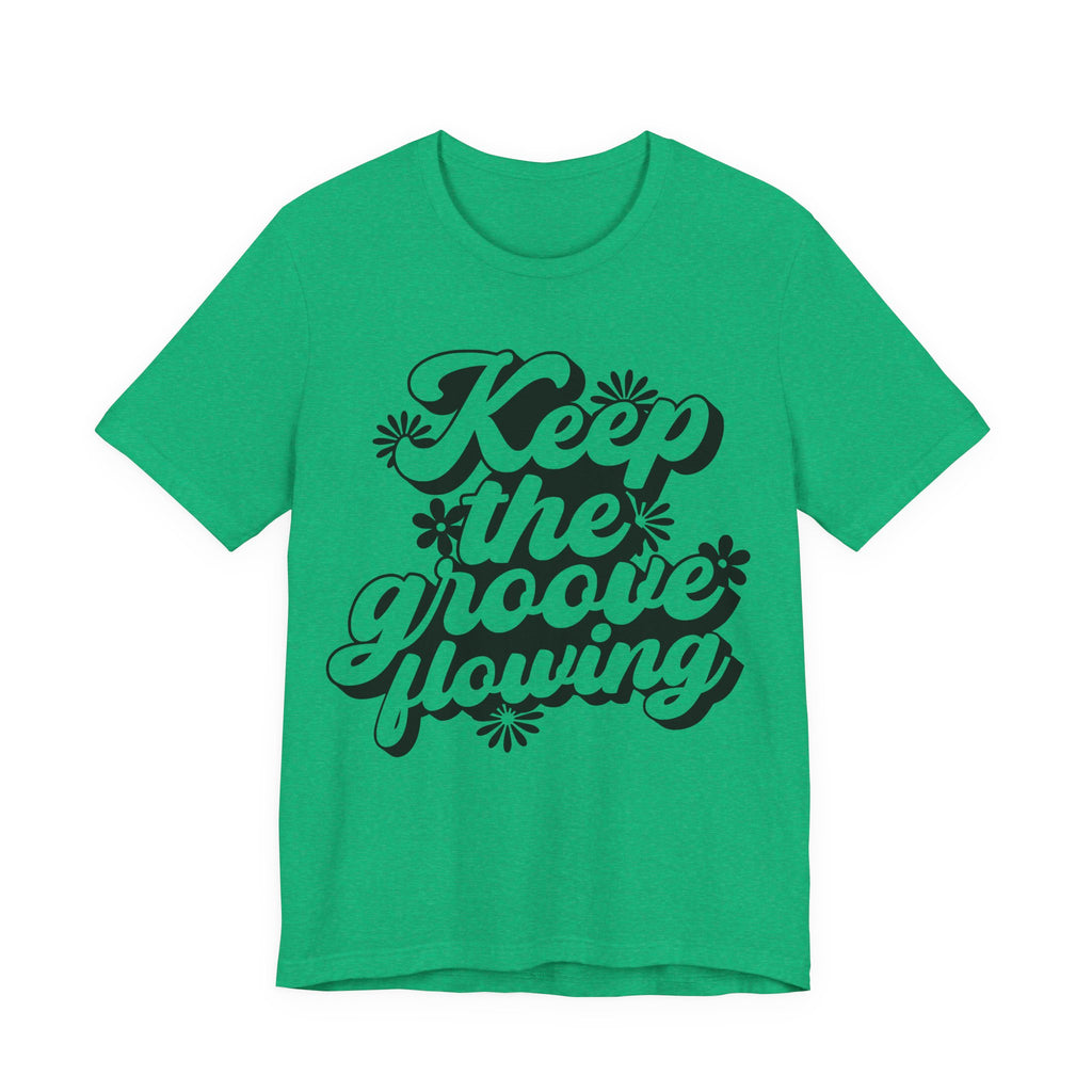 Keep the Groove Flowing Flowers | Tee
