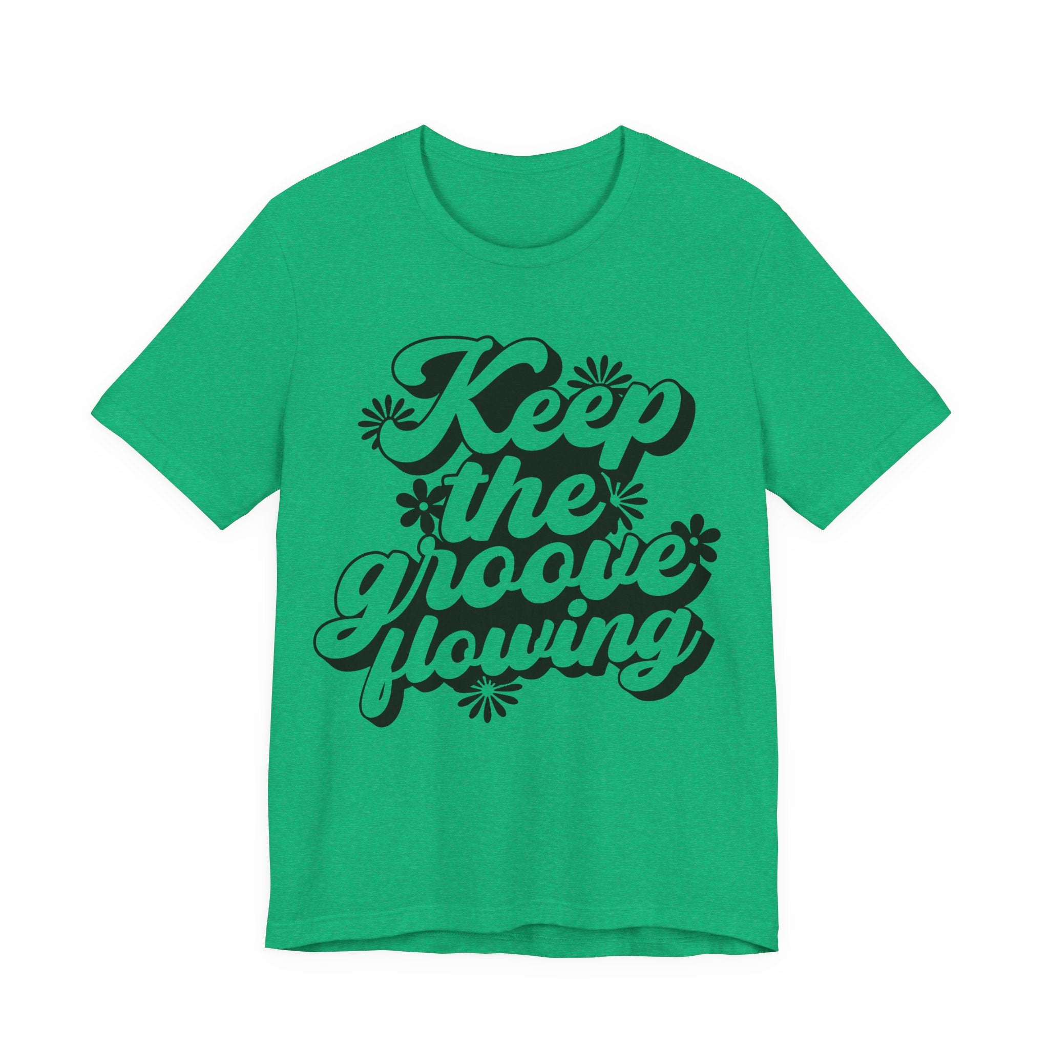 Keep the Groove Flowing Flowers | Tee