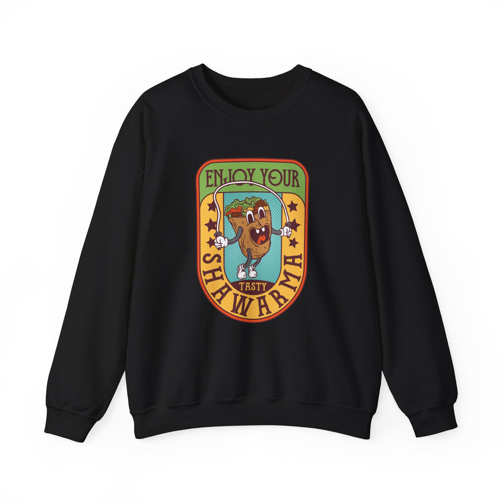Enjoy Your Tasty Shawarma | Crewneck Sweatshirt