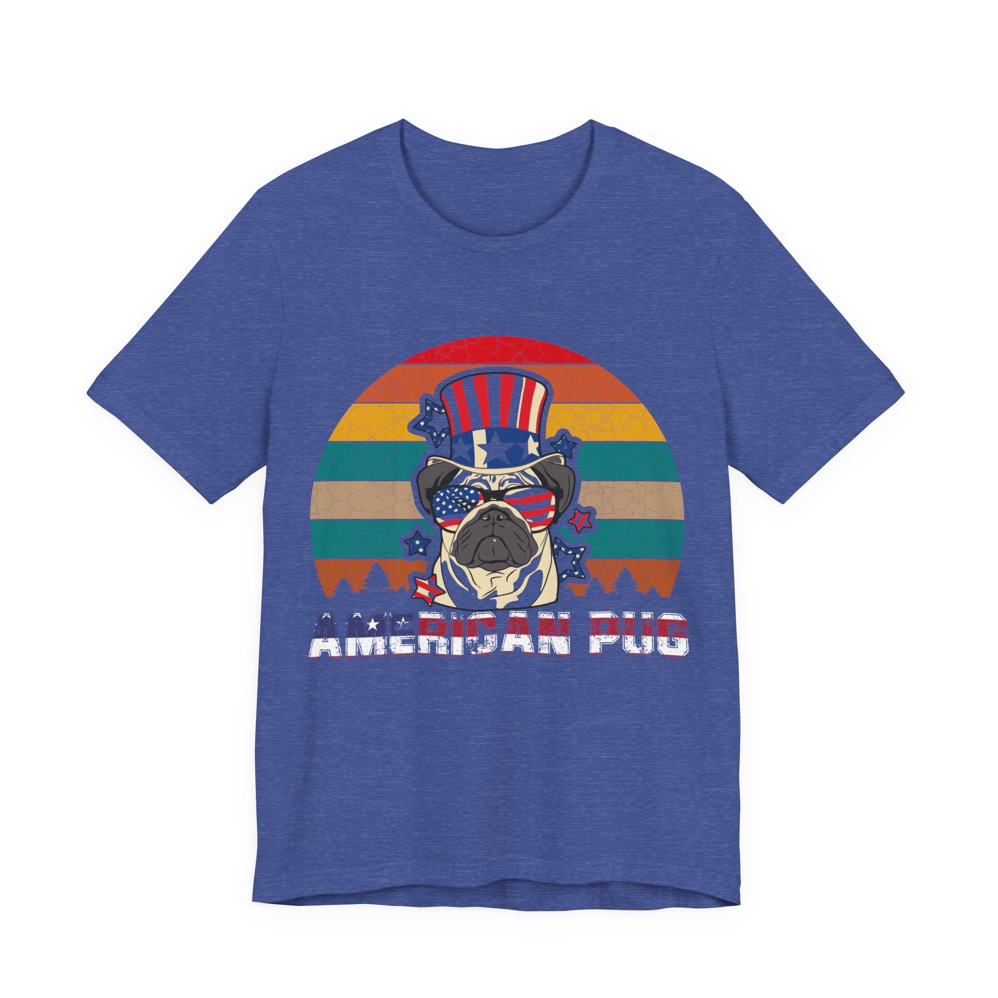 American White Pug Dog | Tee