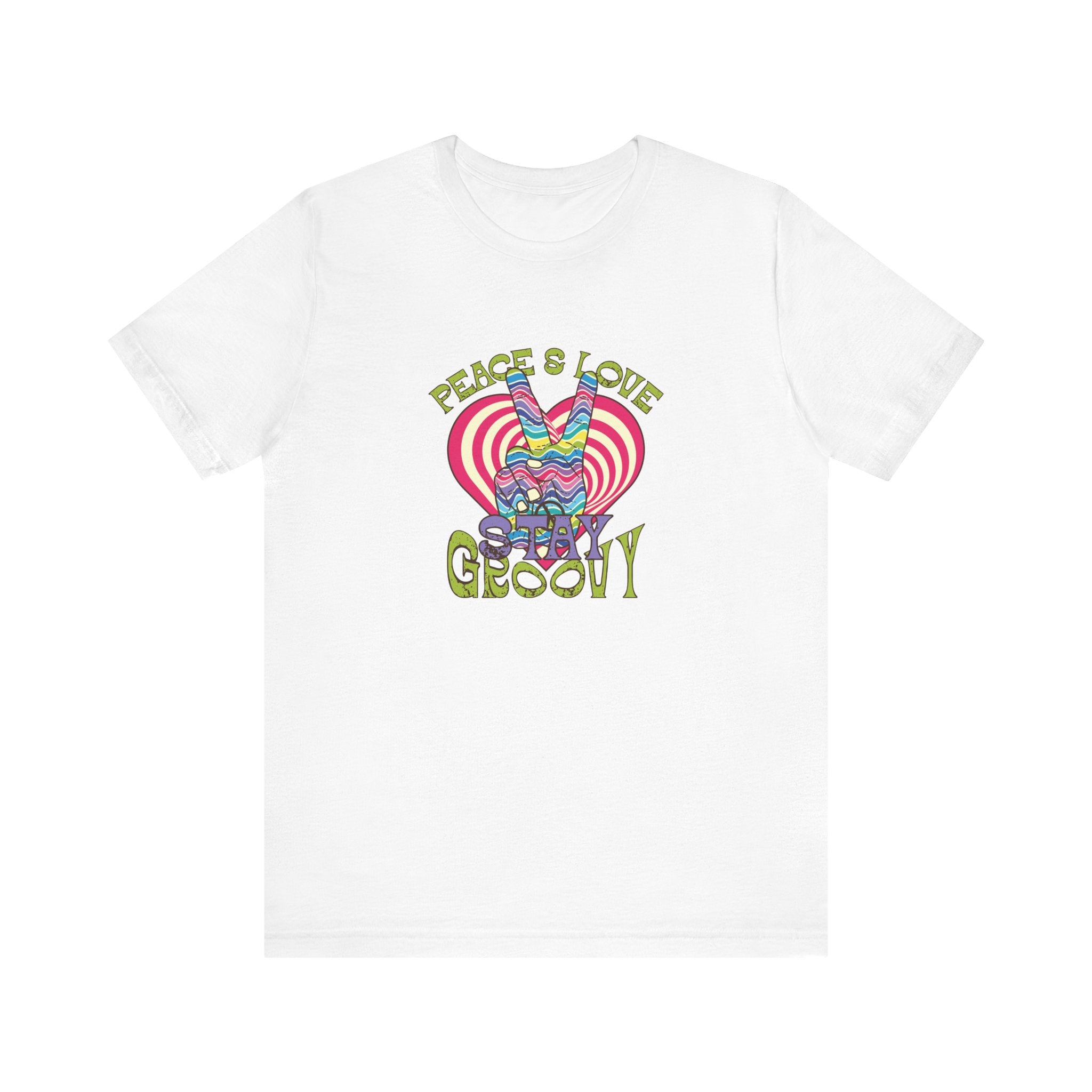 Peace and Love, Stay Groovy | Tee