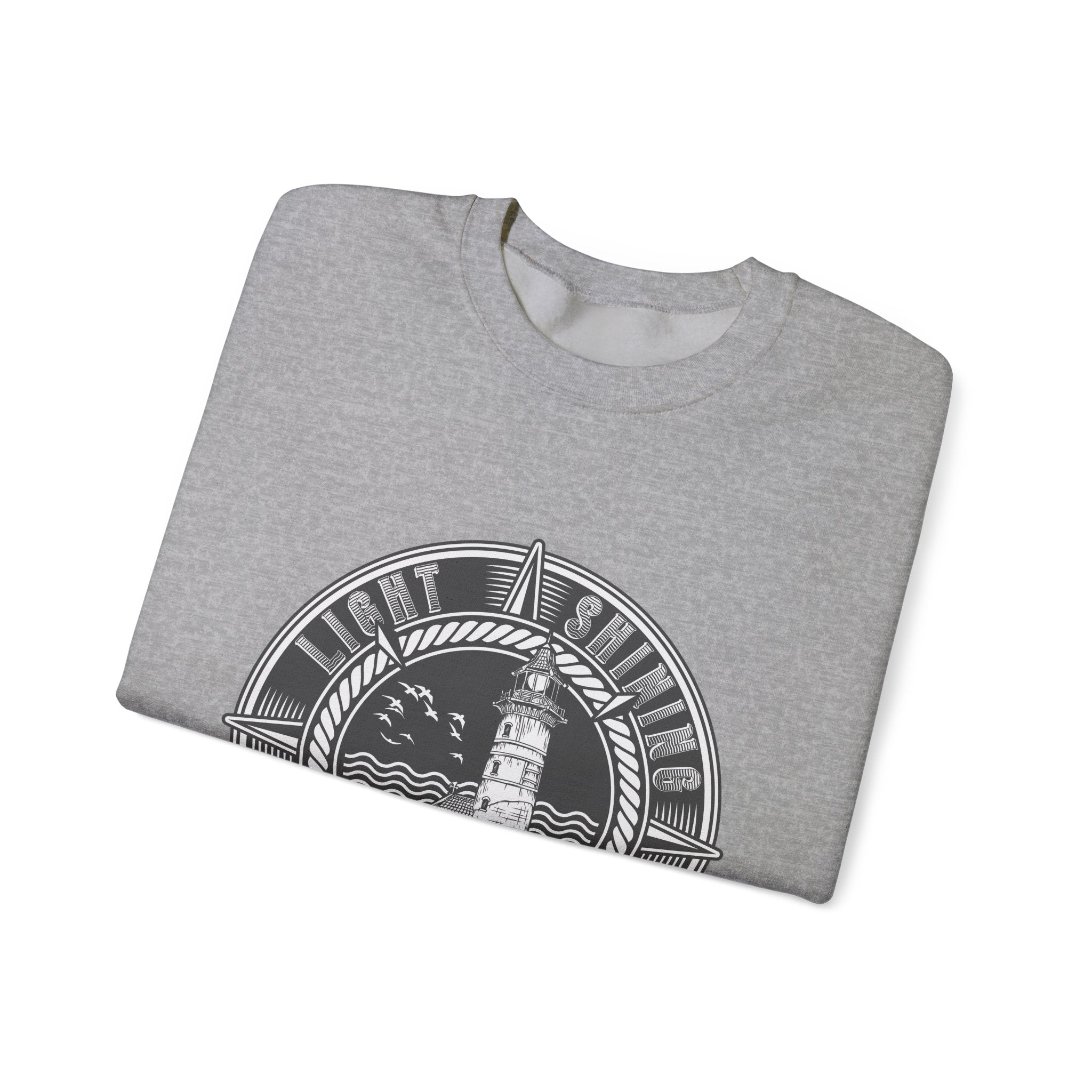 Be My Light Shining Bright Lighthouse | Crewneck Sweatshirt