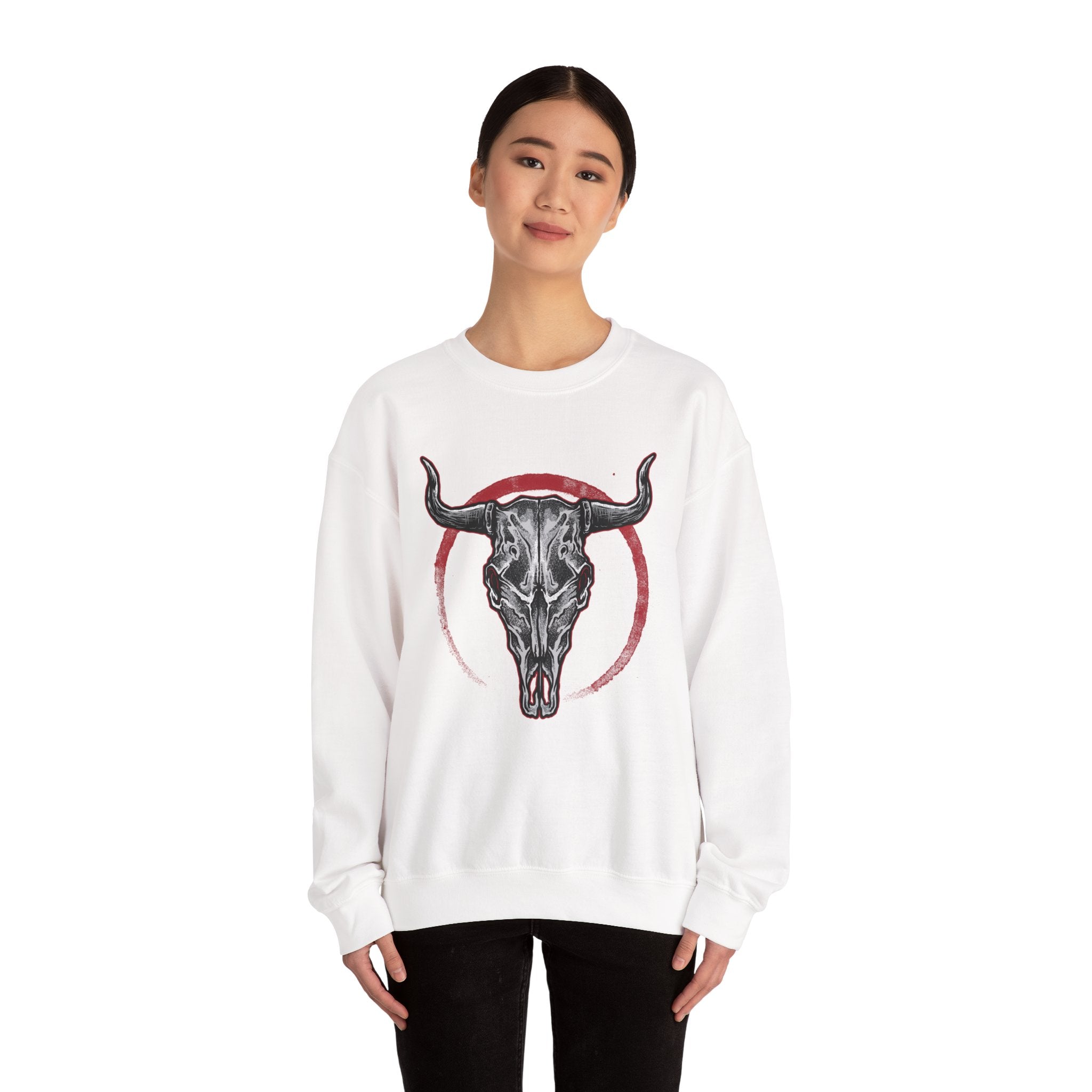 Bull Skull | Crewneck Sweatshirt