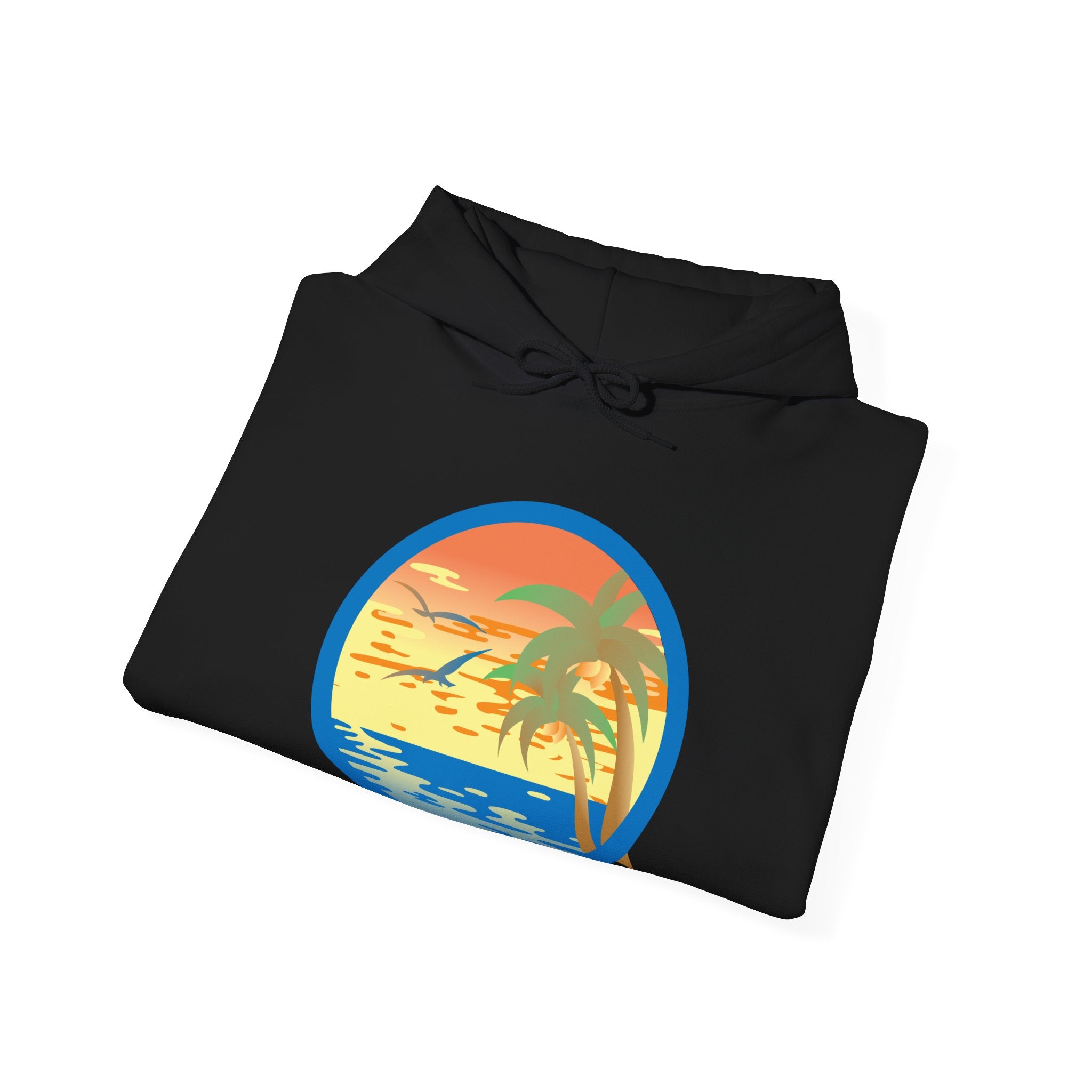 Colored Sunset and Beach | Hoodie