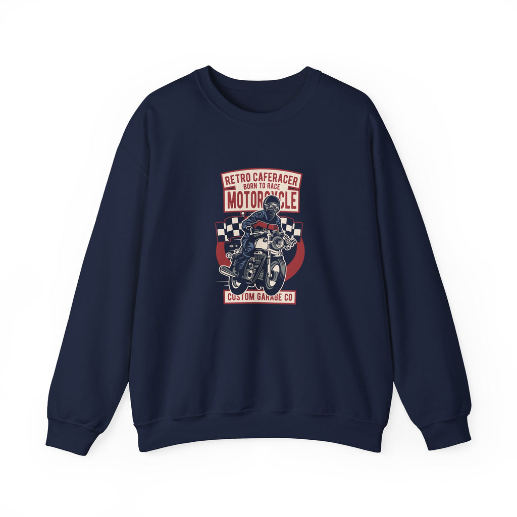 Retro Cafe Racer | Crewneck Sweatshirt