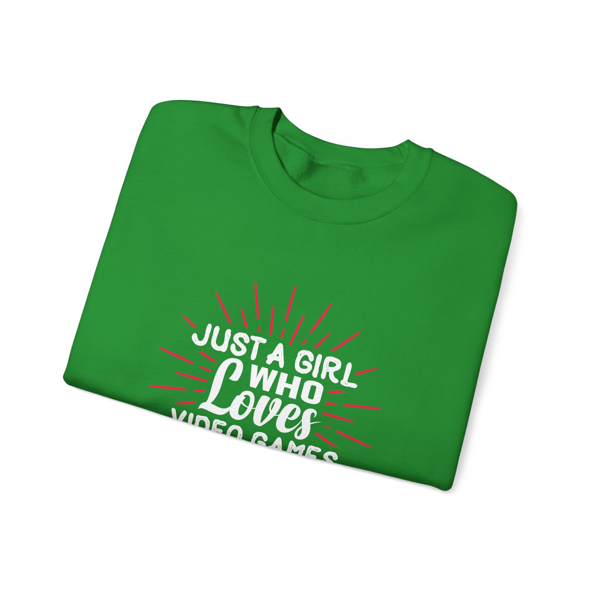 Just a Girl Who Loves Video Games | Crewneck Sweatshirt