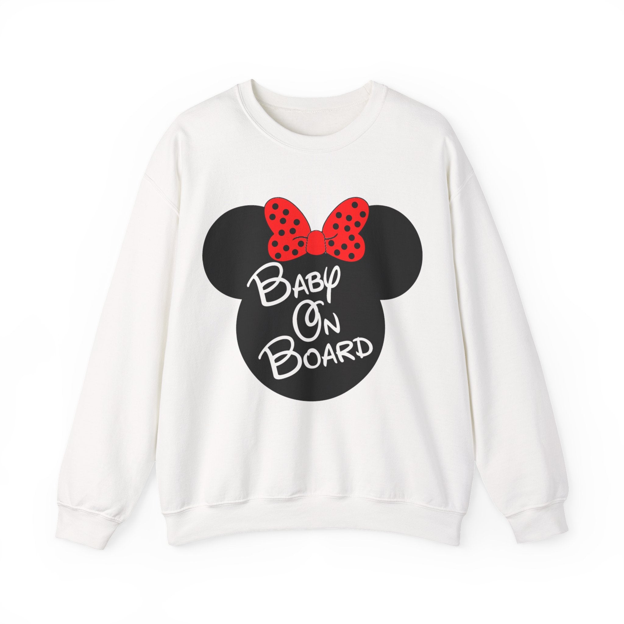 Baby on Board Mouse Ears | Crewneck Sweatshirt