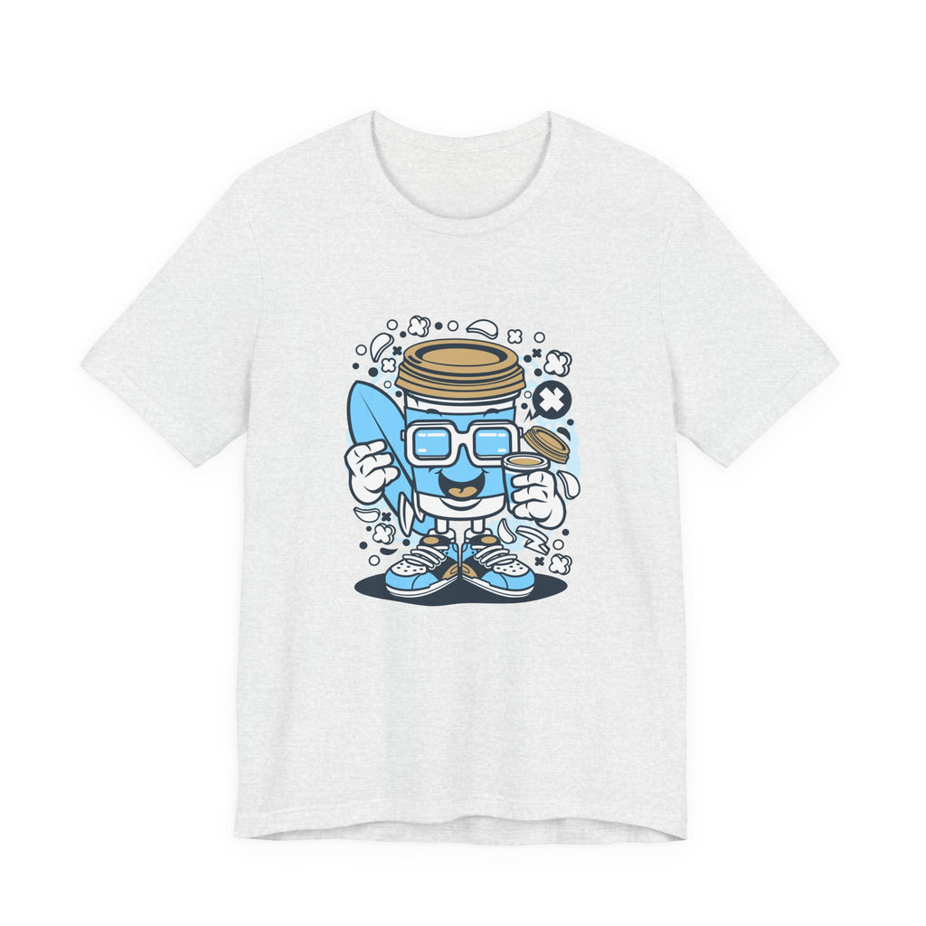 Coffee Cup Surfer | Tee
