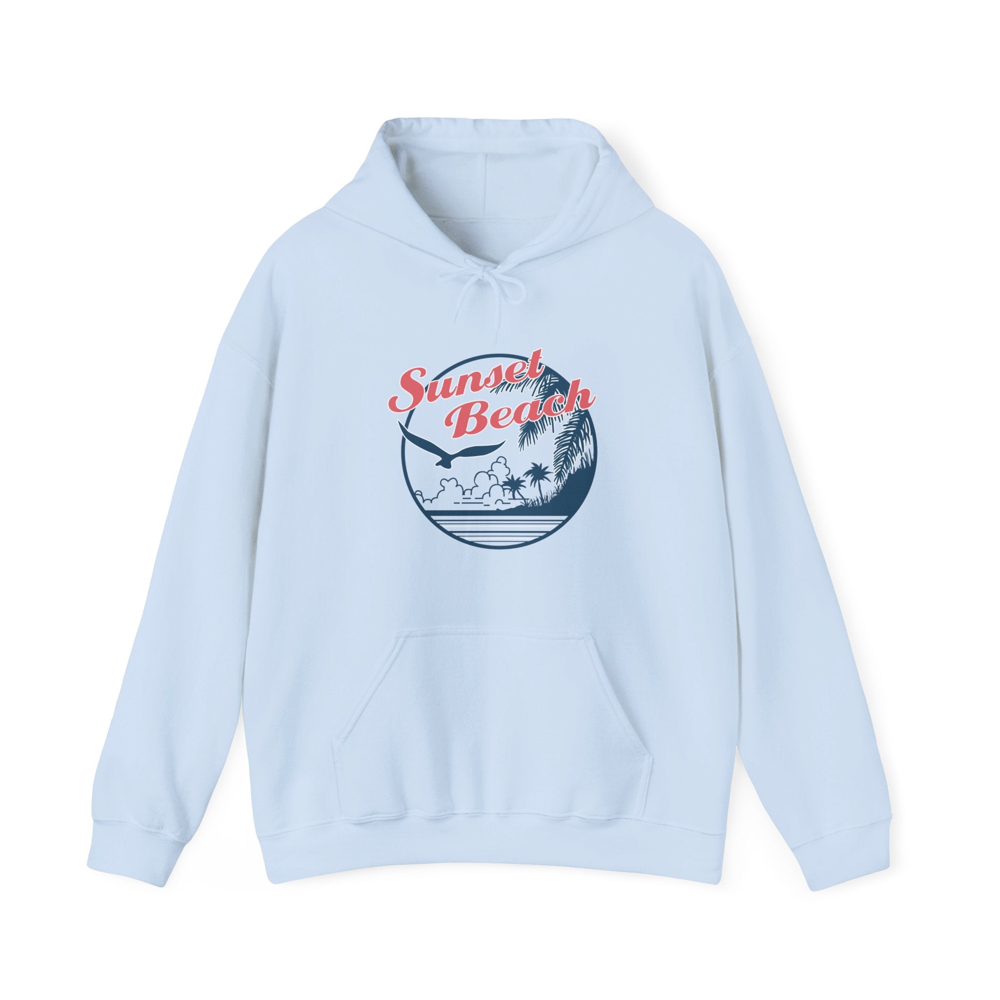 Sunset Beach, Birds and Ocean | Hoodie
