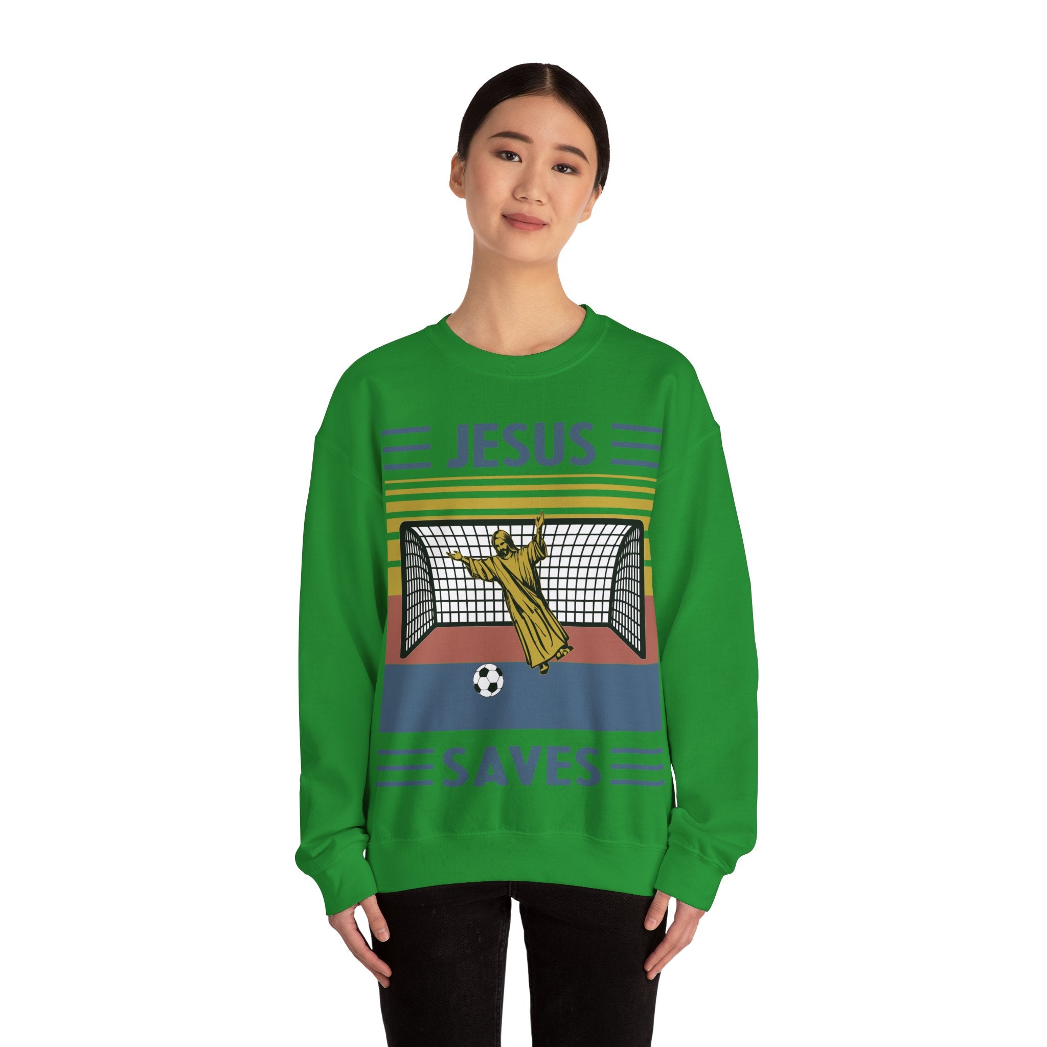 Jesus Saves | Crewneck Sweatshirt