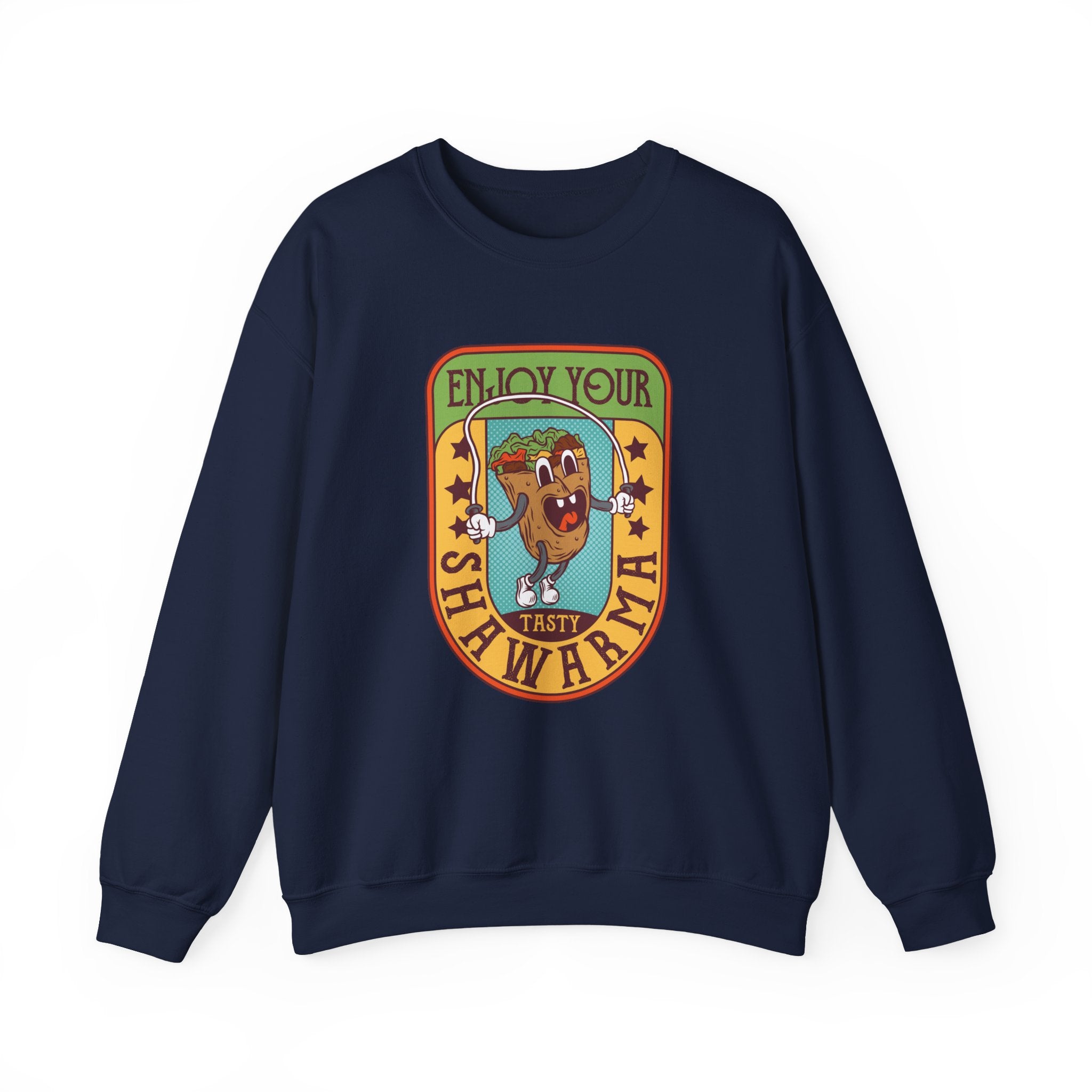 Enjoy Your Tasty Shawarma | Crewneck Sweatshirt