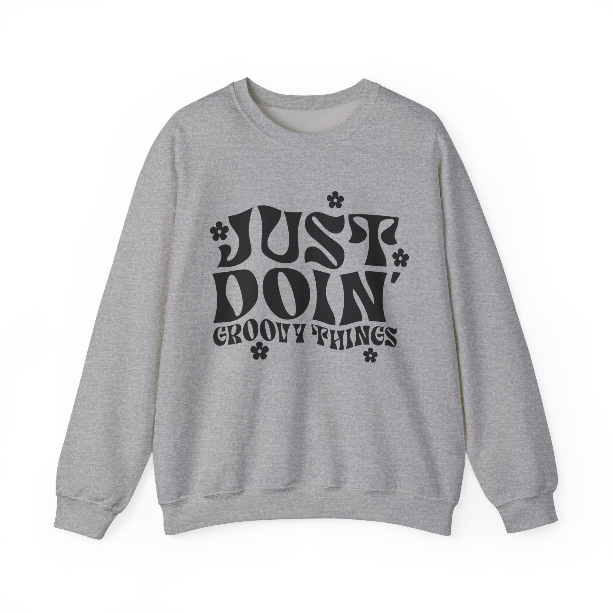 Just Doing Groovy Things | Crewneck Sweatshirt